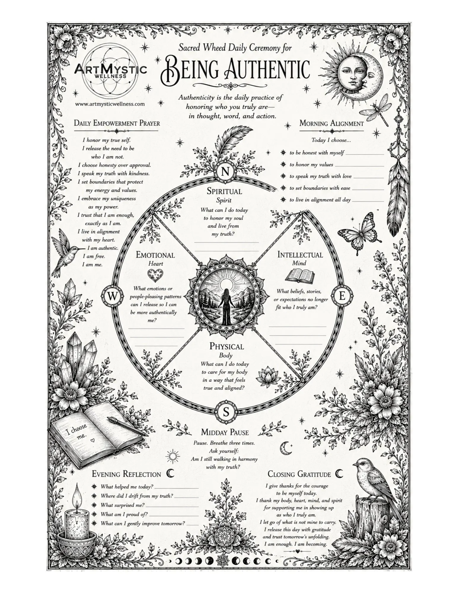 Sacred Wheel Reflection for Being Authentic.jpg