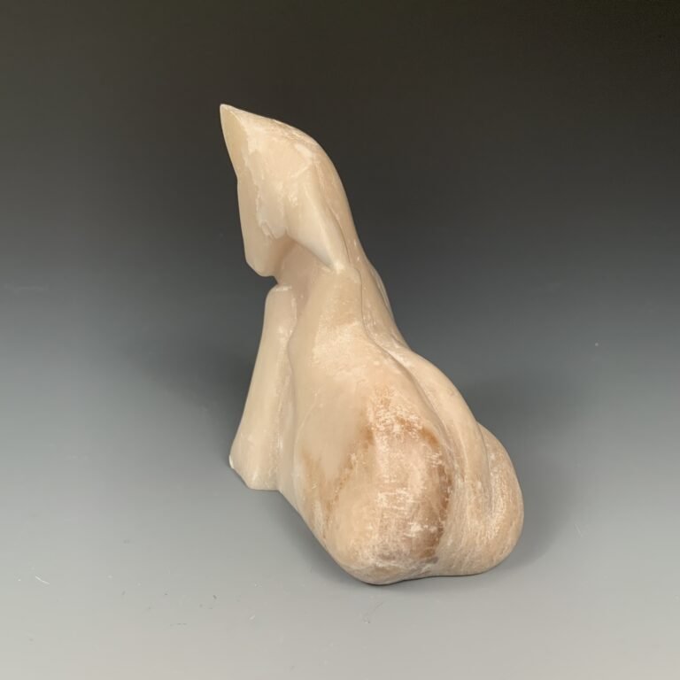 Scratching Dog Stone Sculpture 3.jpg