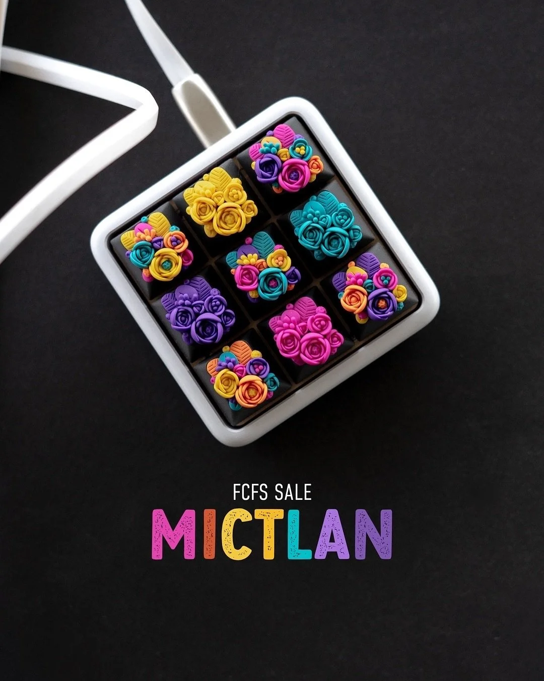 Happy Weekend 🌸
⠀⠀⠀⠀⠀⠀⠀⠀⠀
Let&rsquo;s have a collab sale! Thank you to @vheissudotme and the Rebirth of Mictlan, I have some bright and bold florals coming your way. 
⠀⠀⠀⠀⠀⠀⠀⠀⠀
Sale Details: Live on Sunday Nov 16th at 11AM CT.
⠀⠀⠀⠀⠀⠀⠀⠀⠀
This will be