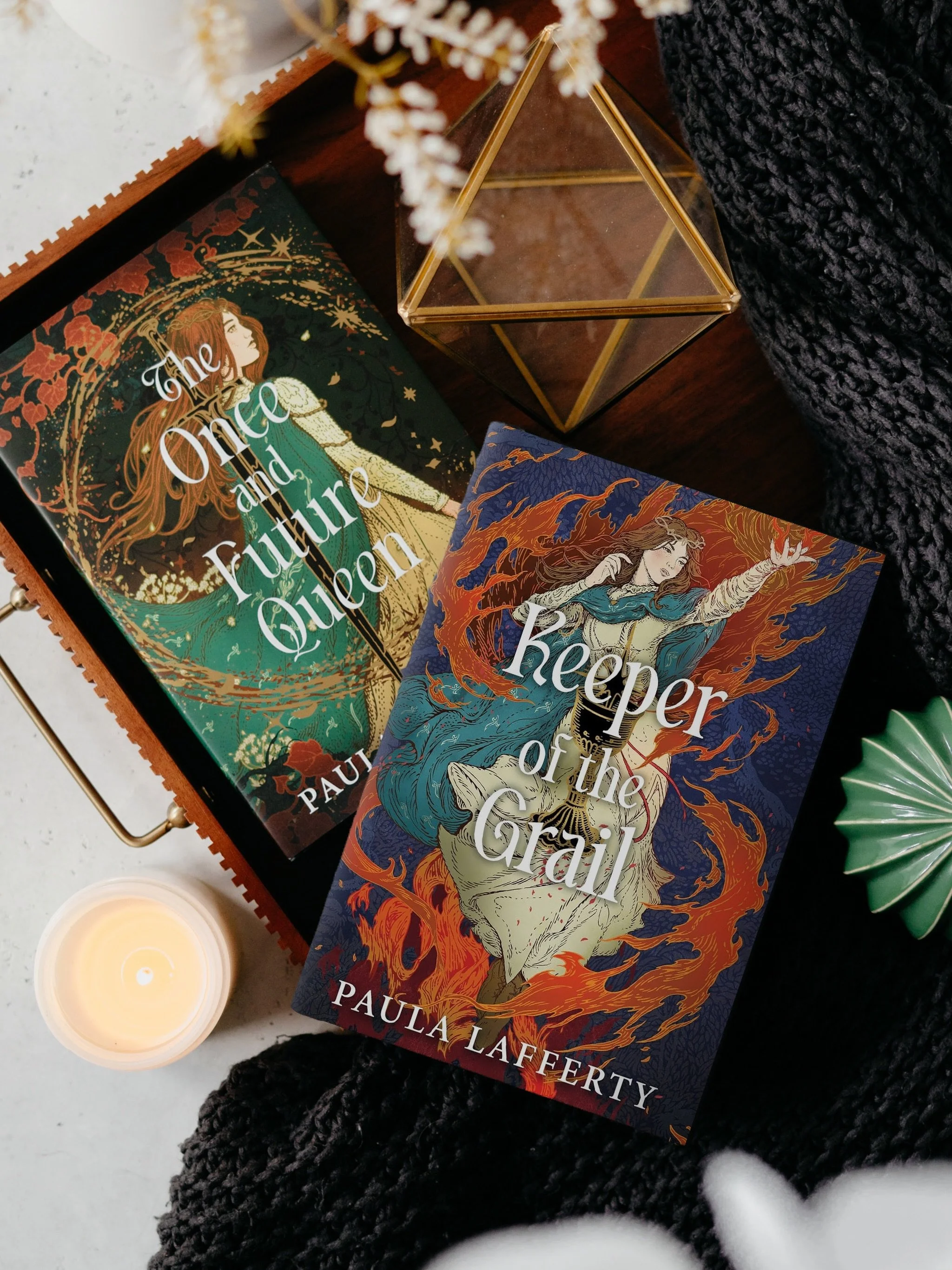 ✨ COVER REVEAL ✨
⠀⠀⠀⠀⠀⠀⠀⠀⠀
A day late&hellip; but not a dollar short because you still might&rsquo;ve missed this 👀
⠀⠀⠀⠀⠀⠀⠀⠀⠀
The Once and Future Queen returns with the PERFECT matching cover for Book 2.
⠀⠀⠀⠀⠀⠀⠀⠀⠀
The incredible @paulalafferty_write