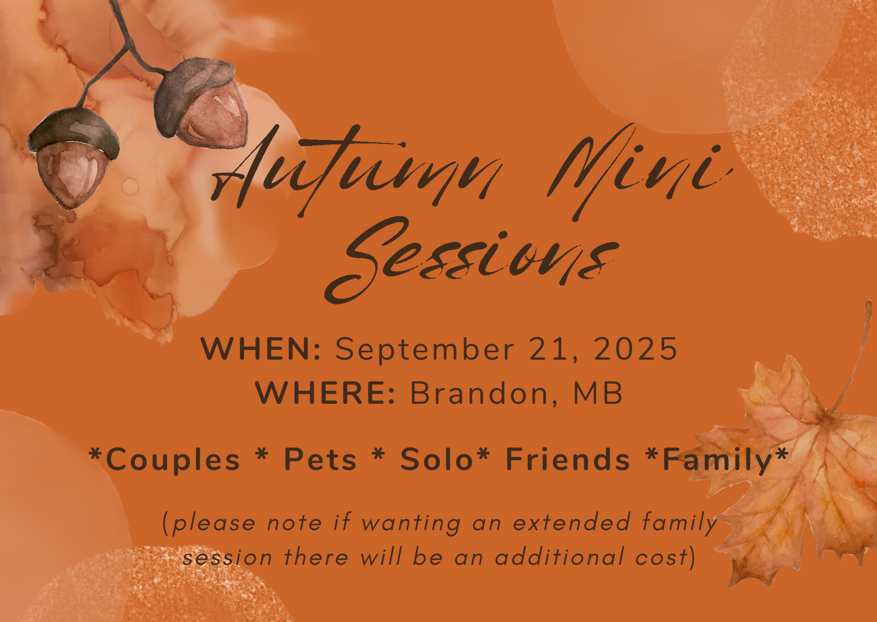 BRANDON Autumn Mini Sessions