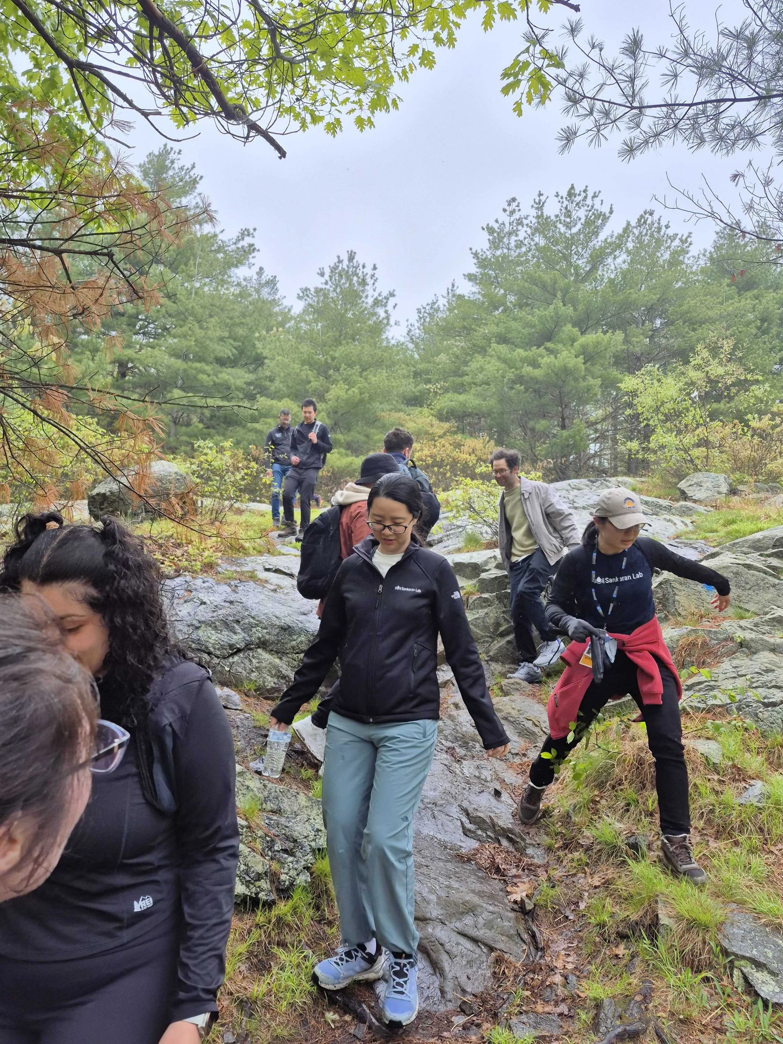 Lab Hike, the struggles to go downhill - May 2026