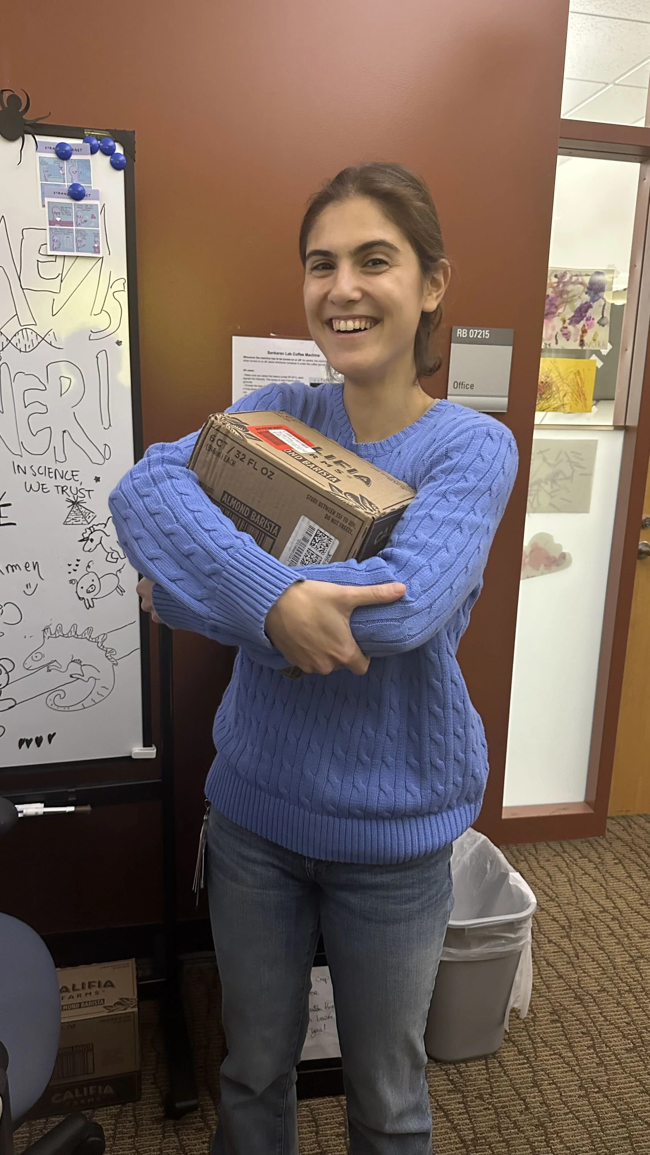 Pardiss is so happy to get her preferred milk! - October 2026