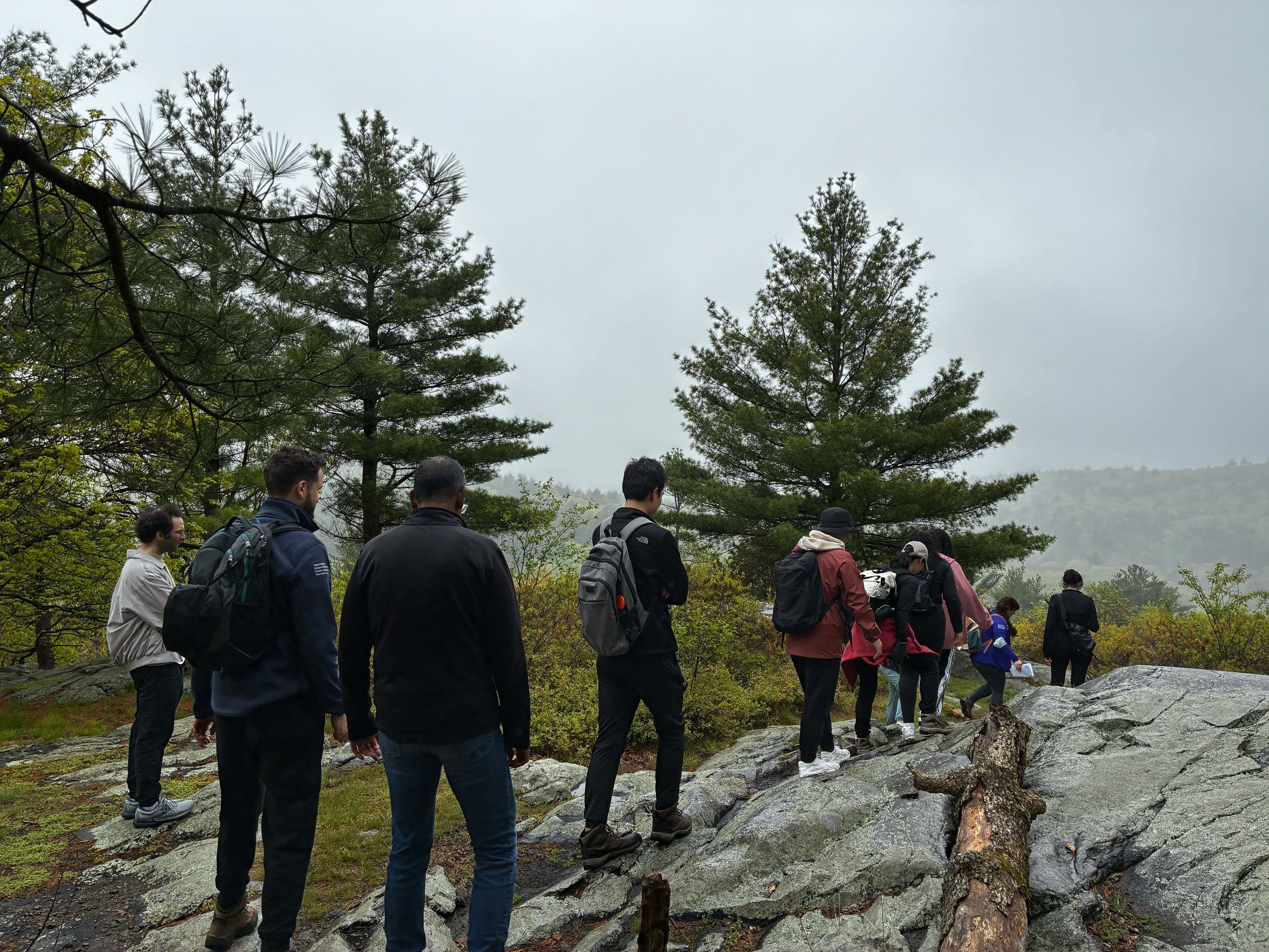 Lab Hike, at the summit - May 2026