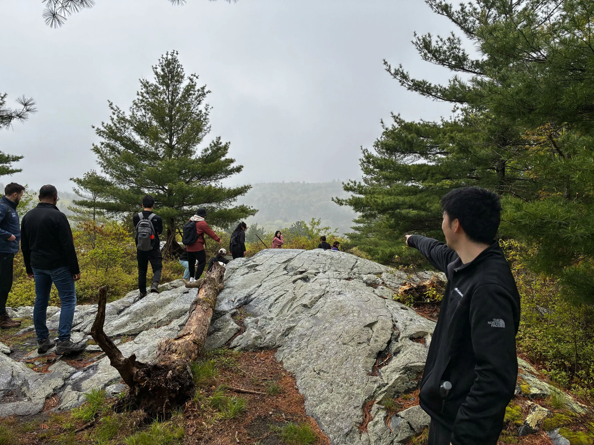 Lab Hike, Peng observes the struggle - May 2026