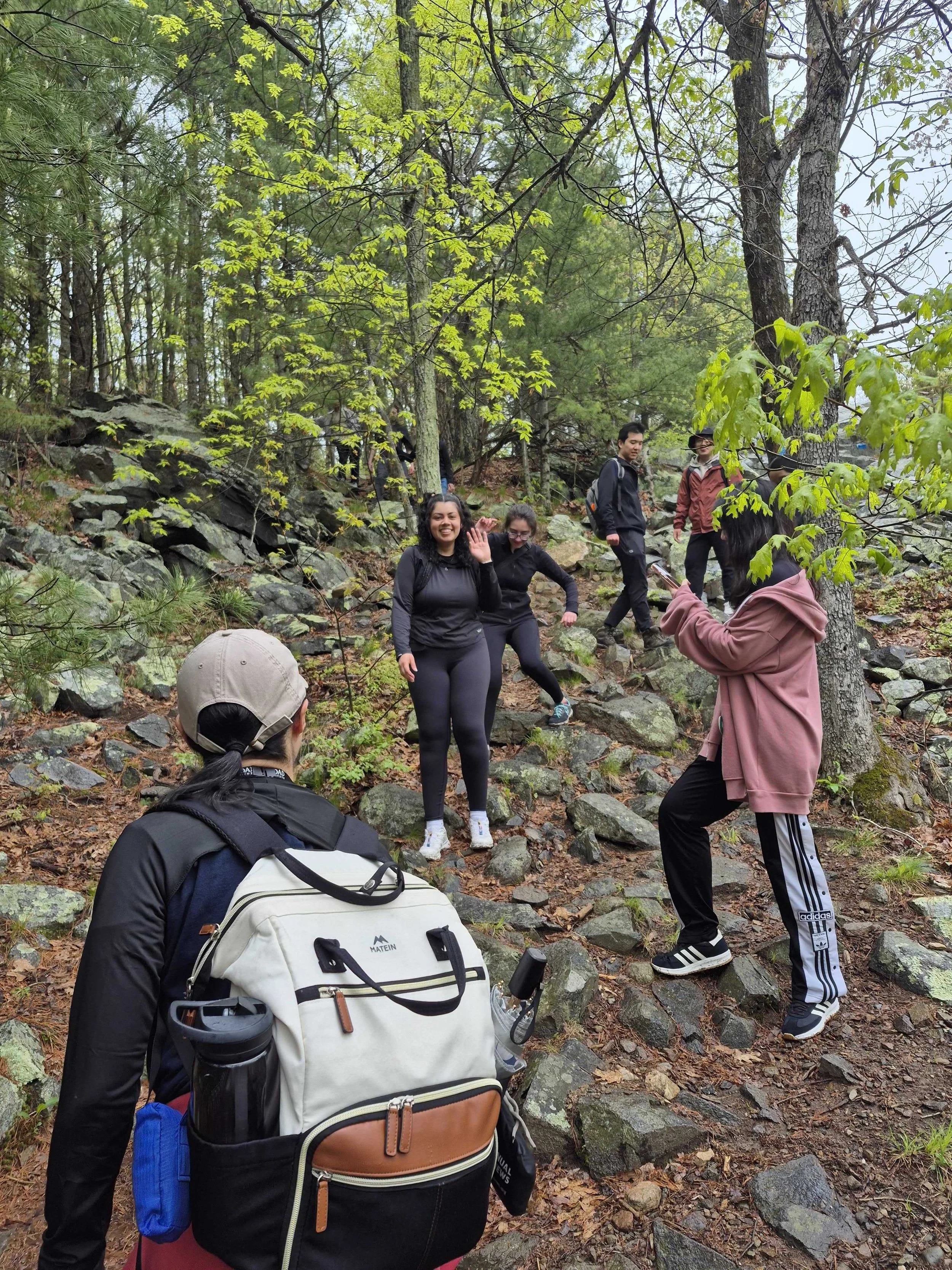 Lab Hike, posing for a picture - May 2026