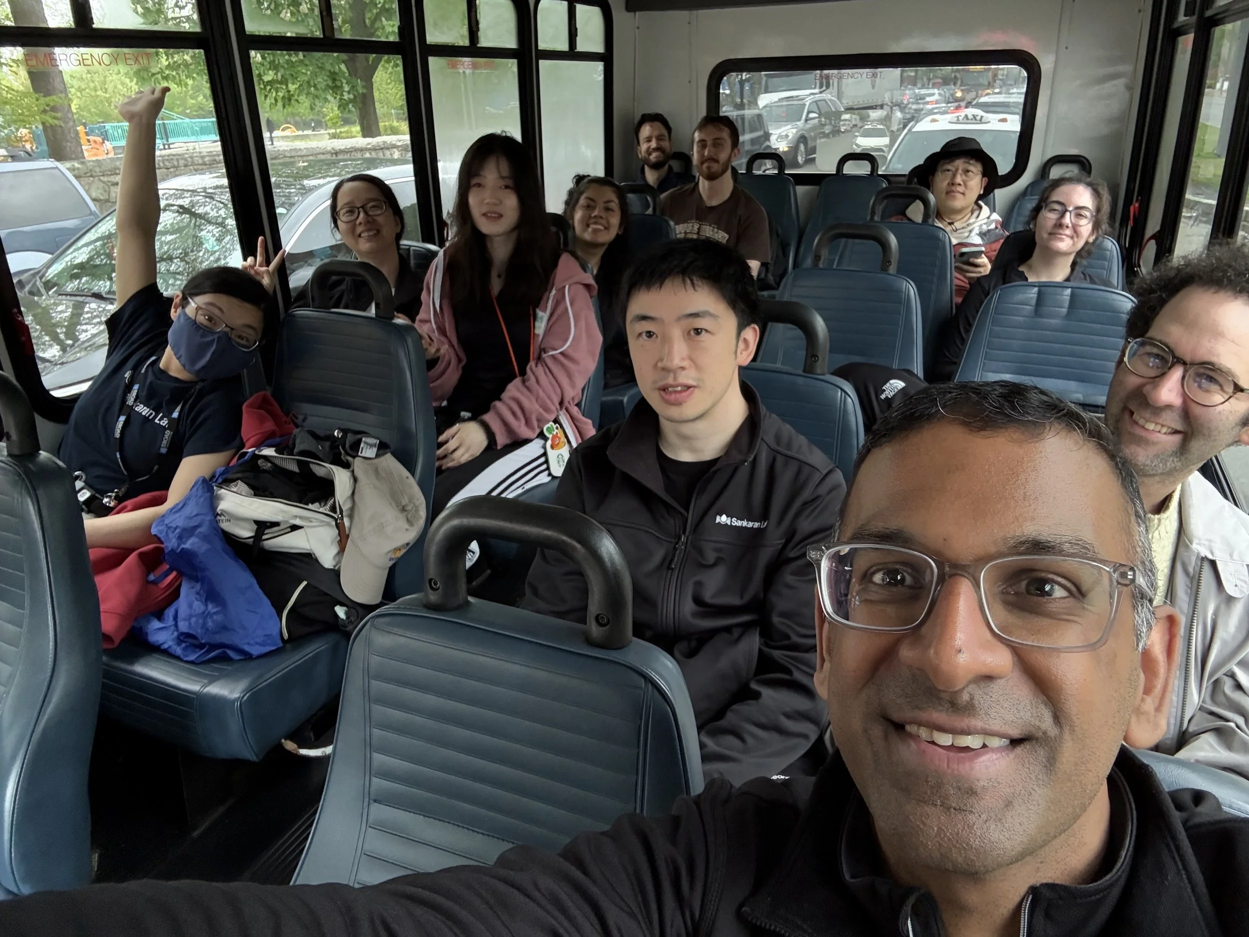 Lab Hike, return on the patient shuttle - May 2026