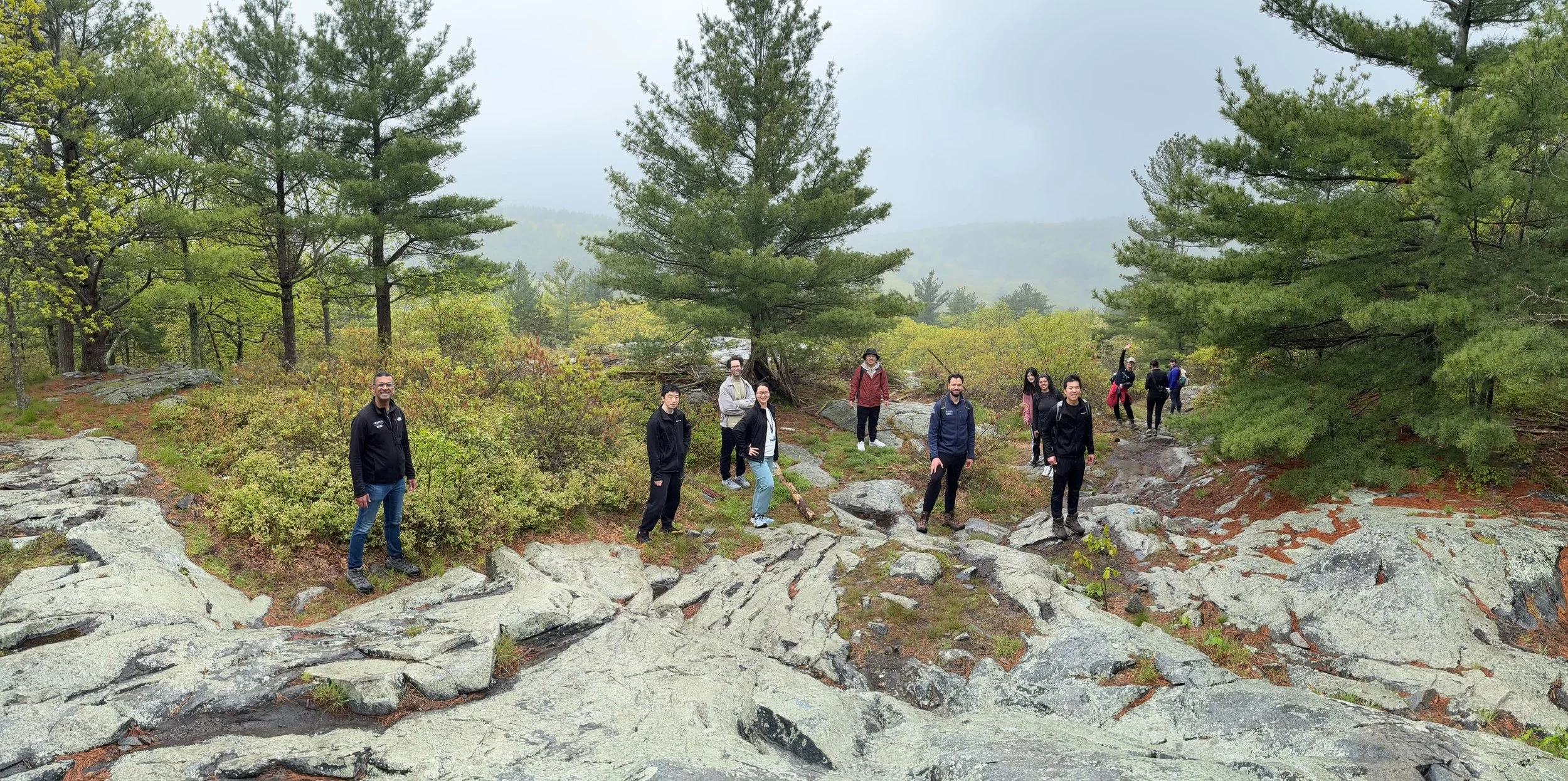 Lab Hike, all scattered - May 2026