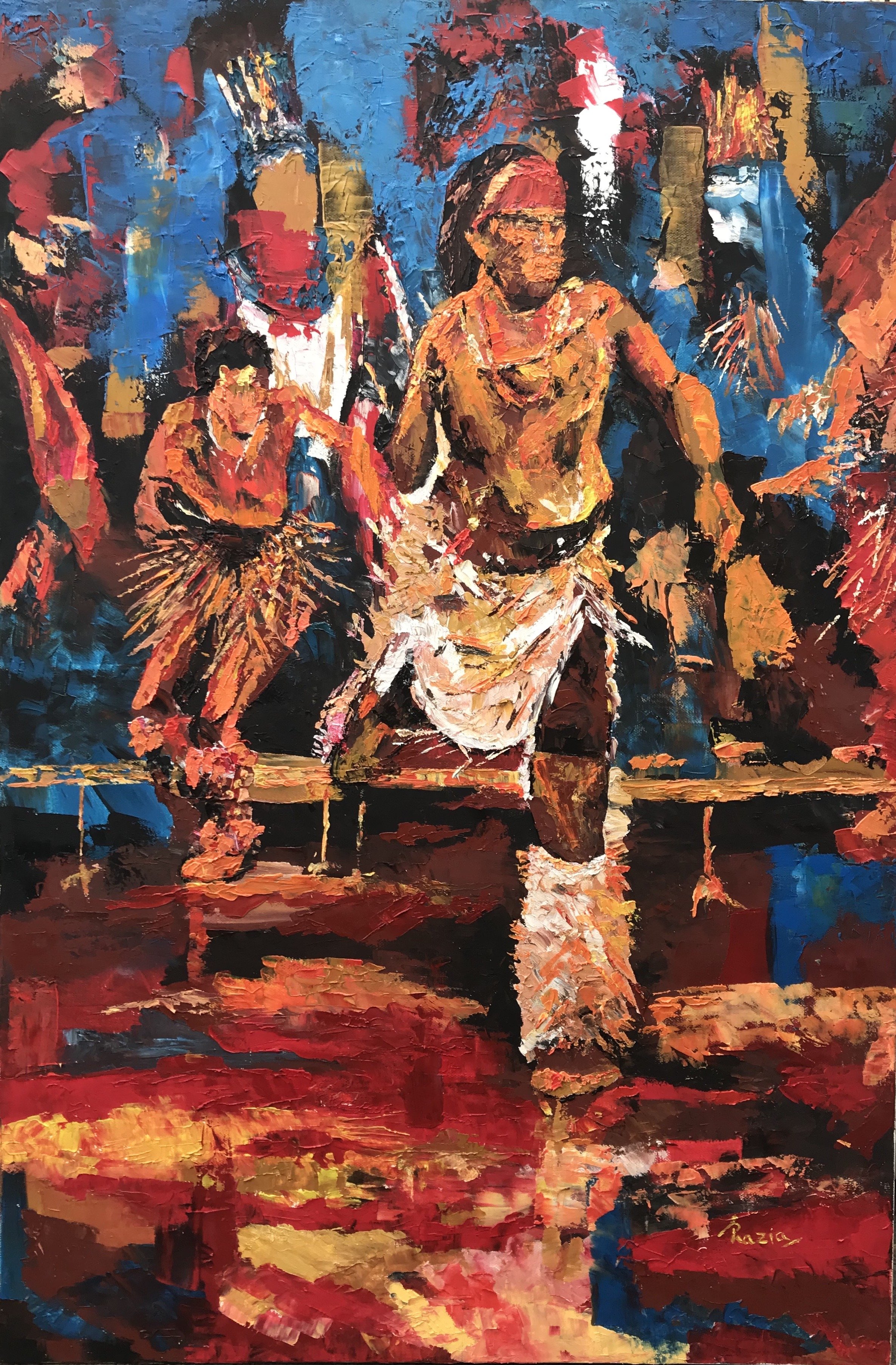 African Tribal Dancers