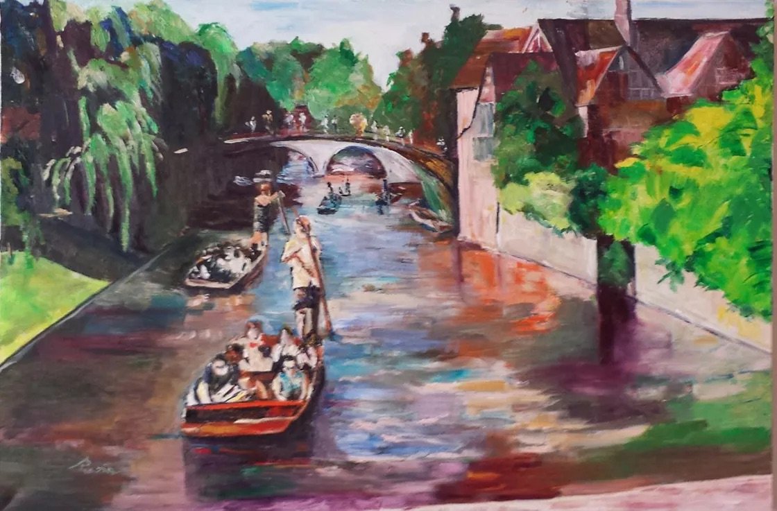 Punting in Cambridge