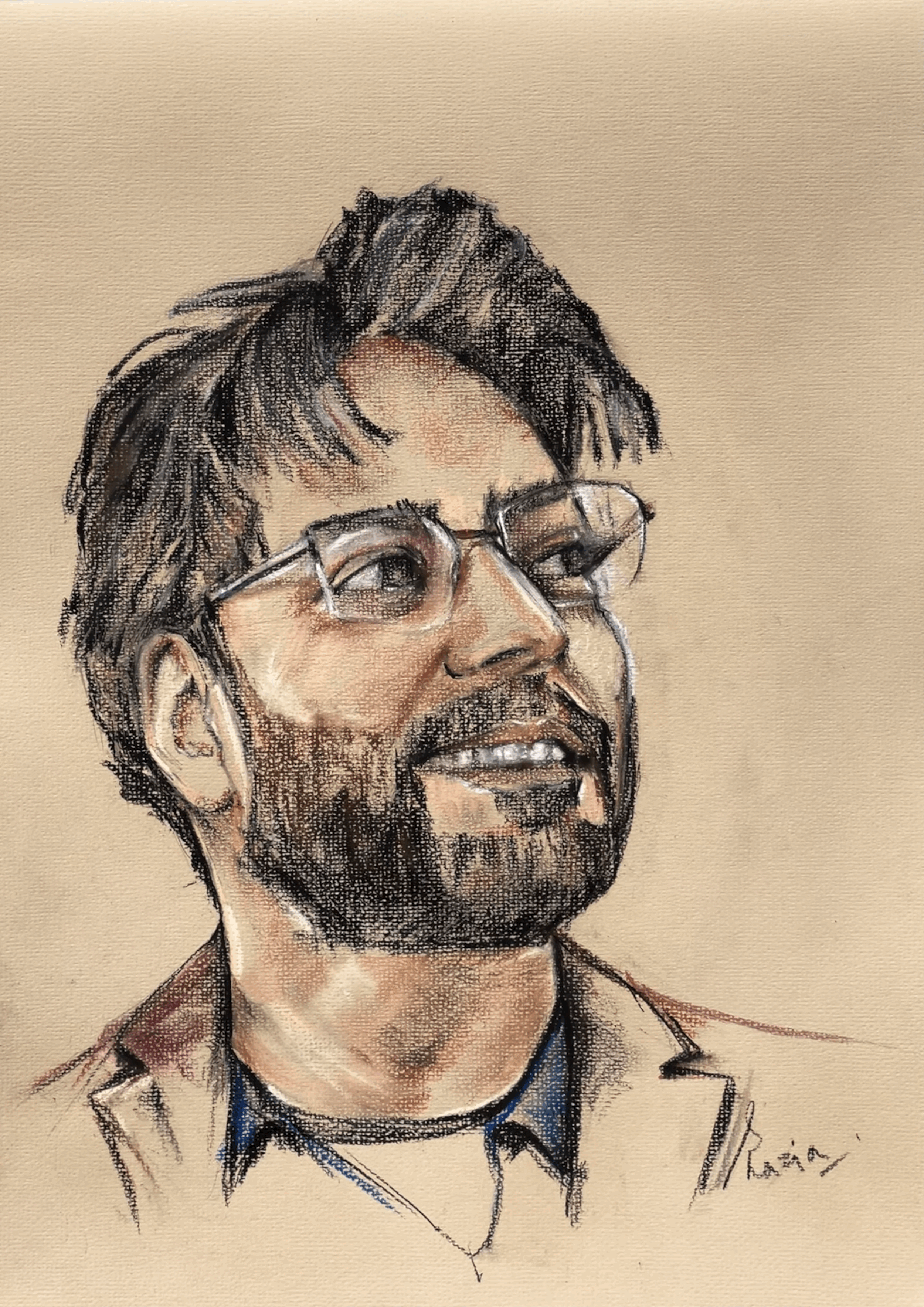 Man with Glasses