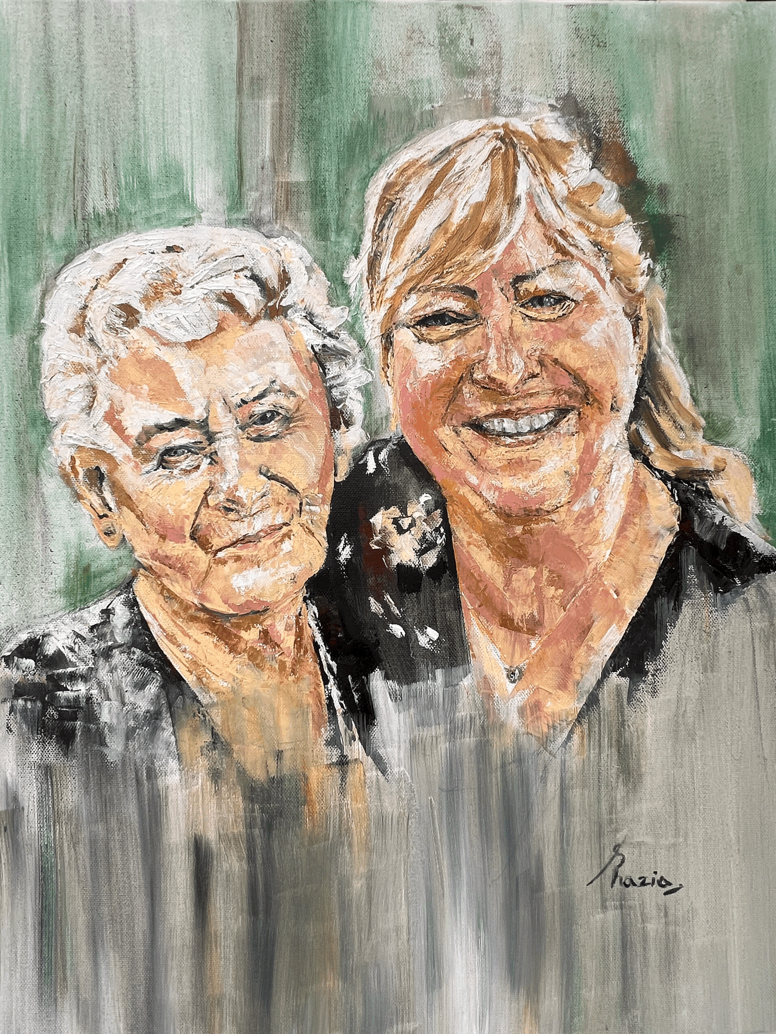 Michele and Mum
