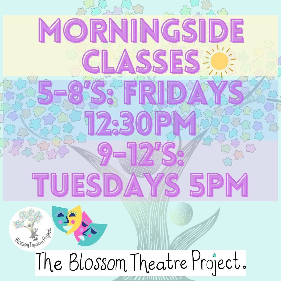 Yay! What a wonderful 3 months we&rsquo;ve had launching our 9-12&rsquo;s Morningside Drama Class!☺️ 

Excited to announce that we will be opening a 5-8&rsquo;s class on a Friday afternoon (12:30-2pm) after lots of requests and brilliant feedback fro