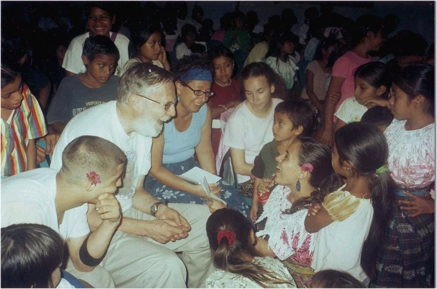 Clark with crowd.JPG