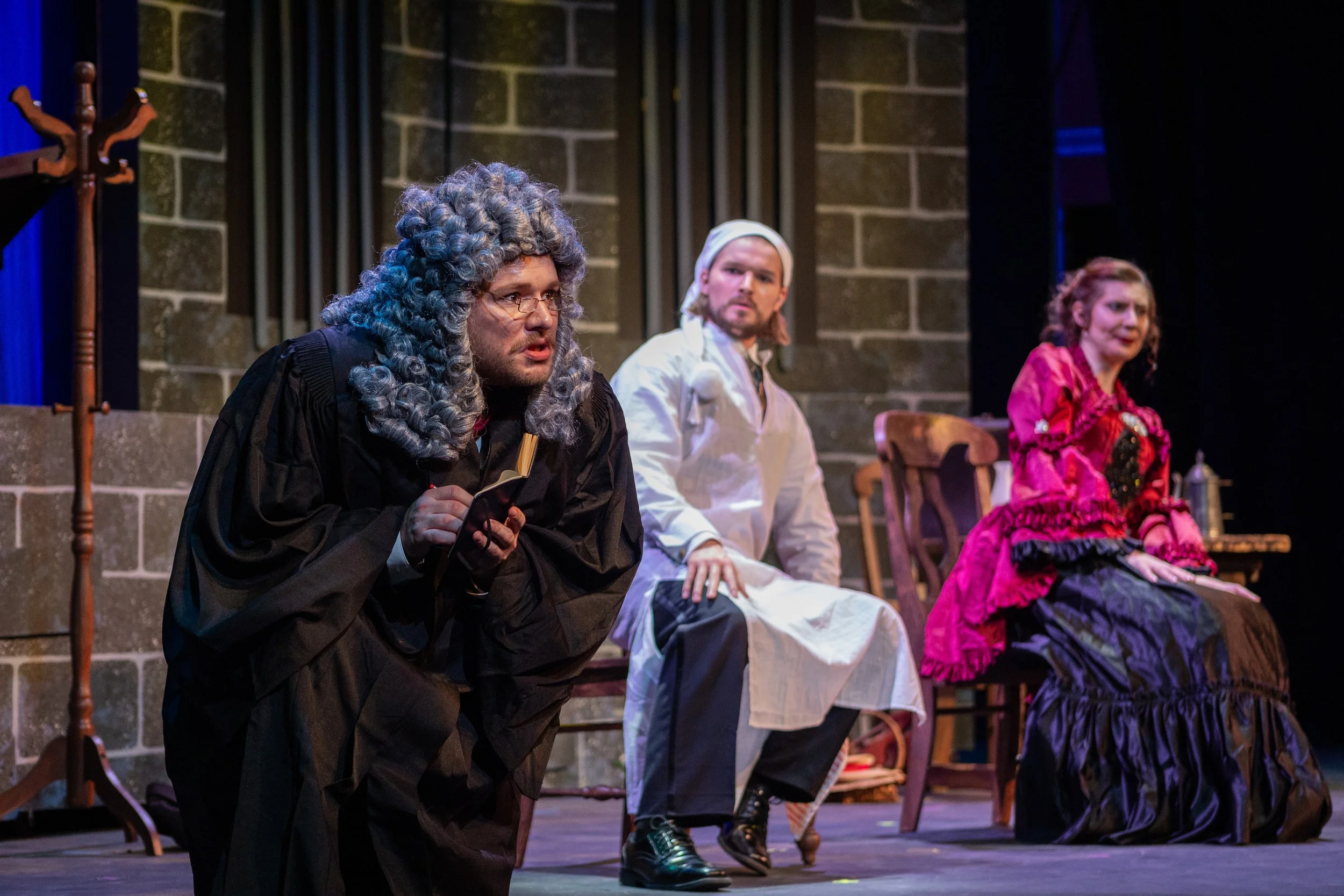 Gabriel von Eisenstein in Stauss's Die Fledermaus, CIM Opera Theater 2024. Photo by Tim Bates