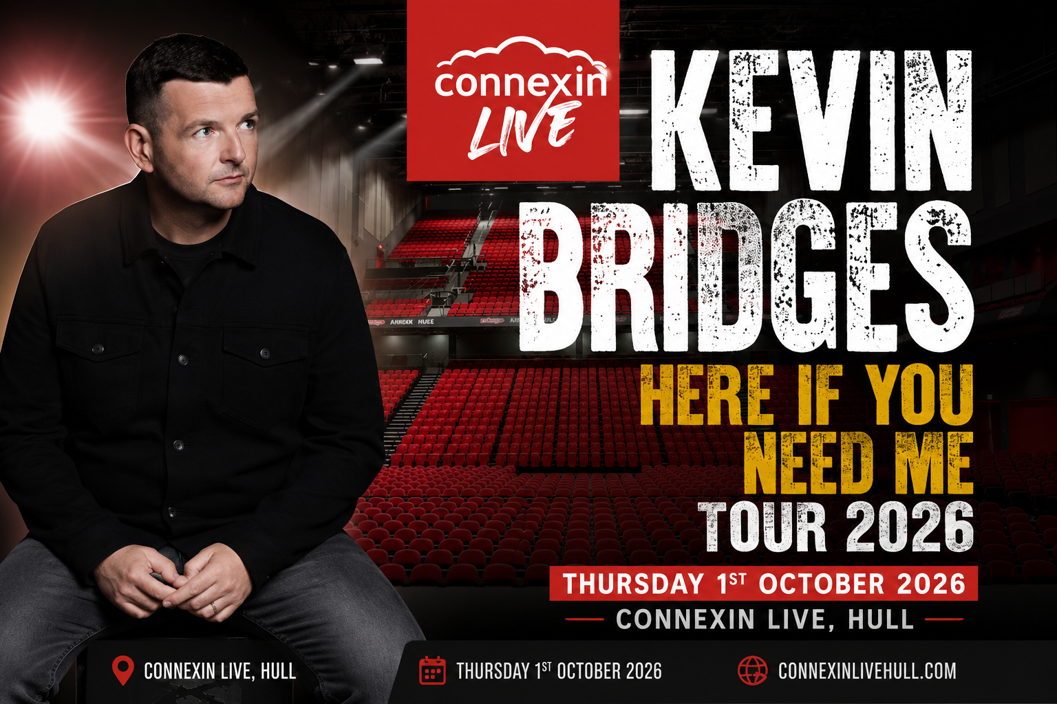 Looking for Somewhere to Stay After Kevin Bridges in Hull?