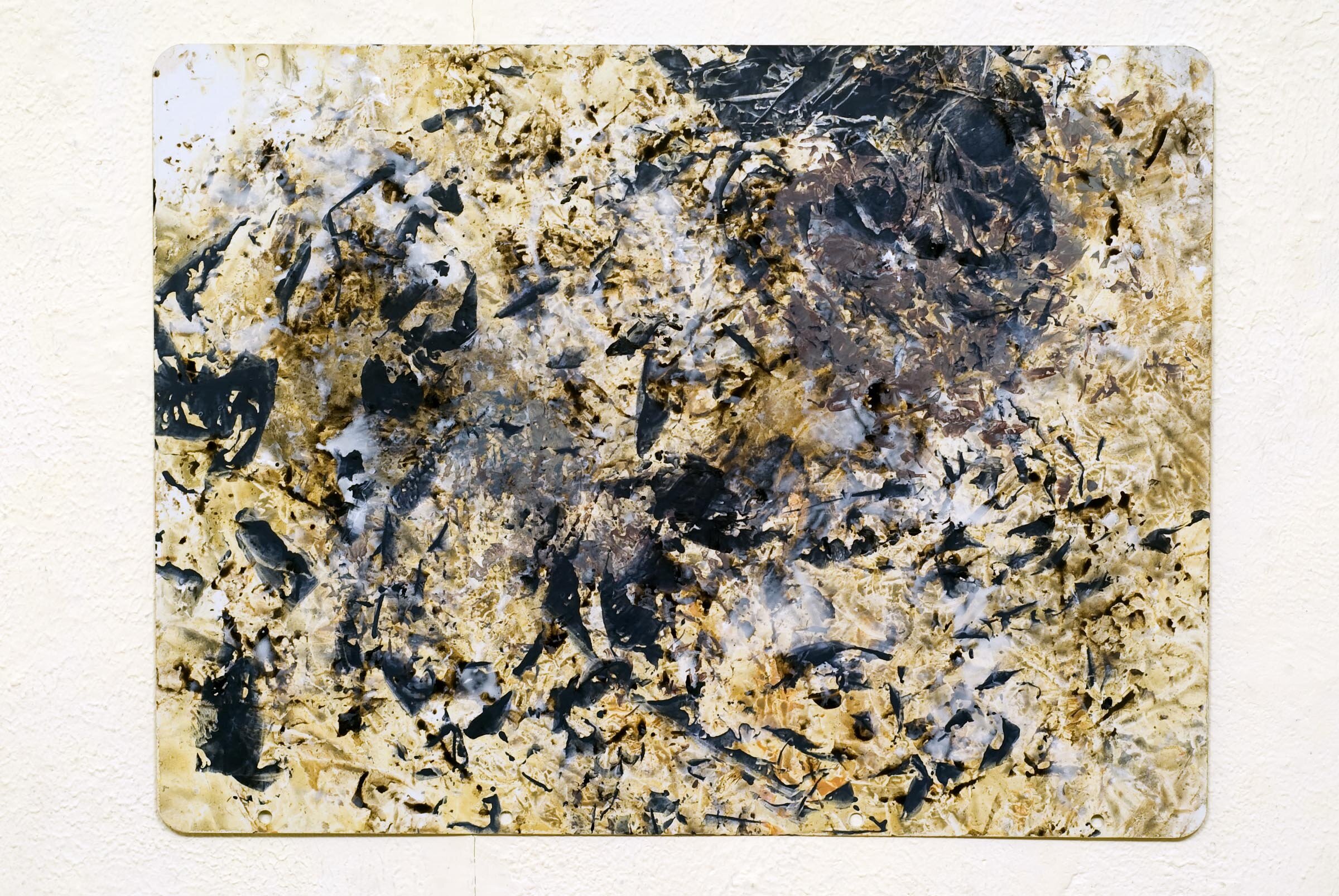 Render, 2005 Oil on metal 18 x 24"