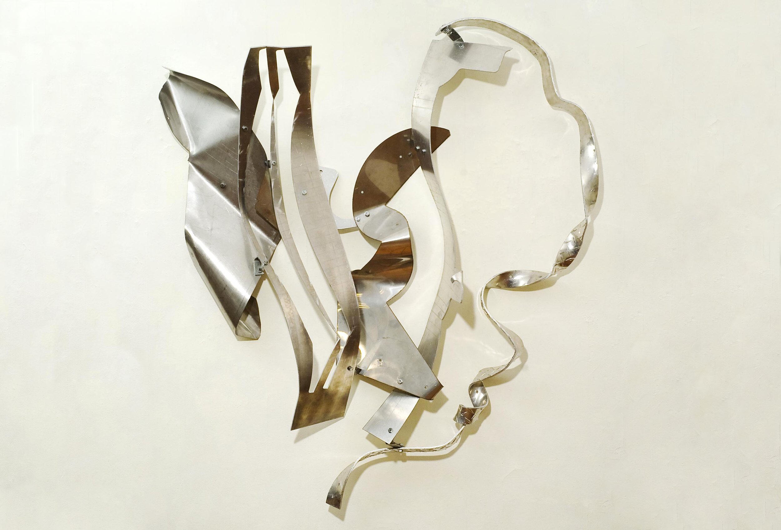 Hath, 2010 Aluminum and steel 55 x 49 x 9"
