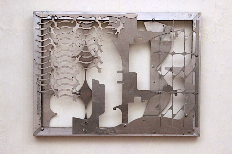 Condy, 2016 Aluminum and steel 23 x 31 x 2"