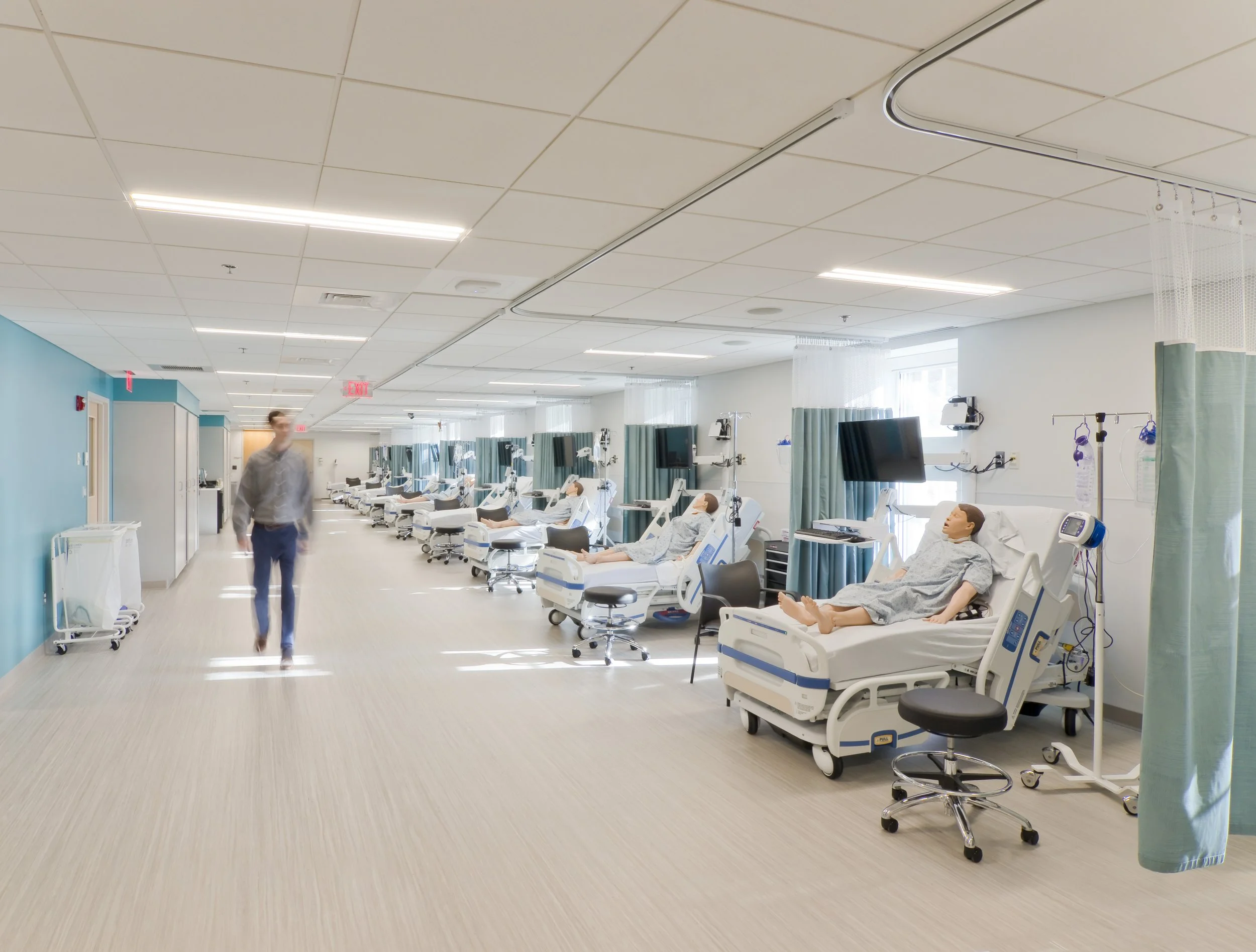 Health Care Active Learning Spaces - MGH Institute of Health Professions