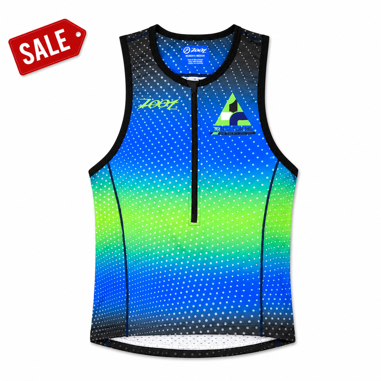 Women's Zoot Tri Top - Dot Print