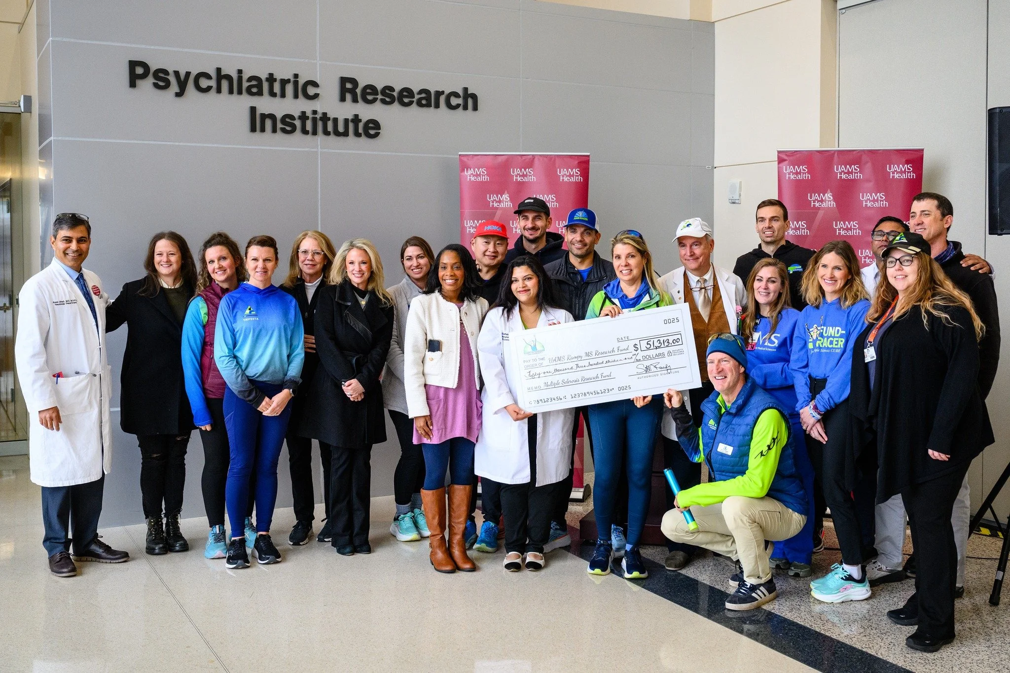 RUN THE CHECK 2025!! 🎉👟💚
We are still trying to wrap our minds around how incredible this year was. With your help, we raised over $50,000 for MS Research! We are one step closer to finding a cure and we couldn't have done it without YOUR generosi