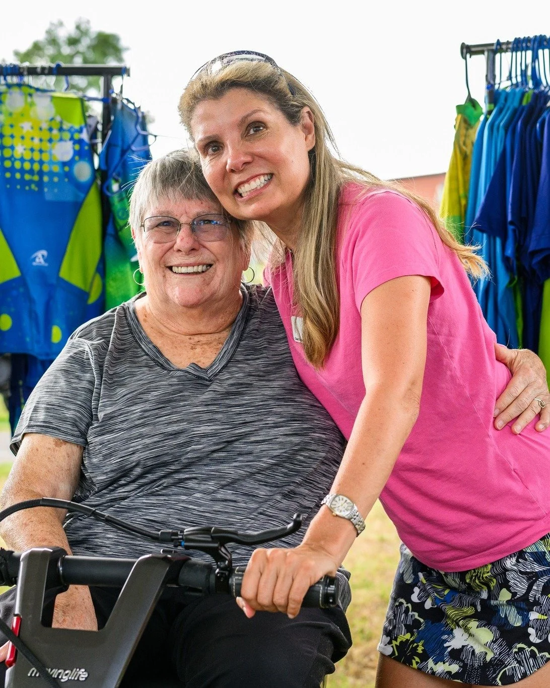 When faced with a progressive illness, Jo Rampy (right) chose progress of a different kind. &ldquo;We don&rsquo;t get lost in it,&rdquo; she said. &ldquo;We place our energy into a cause that can help others.&rdquo; 💚

That mindset is the very root 