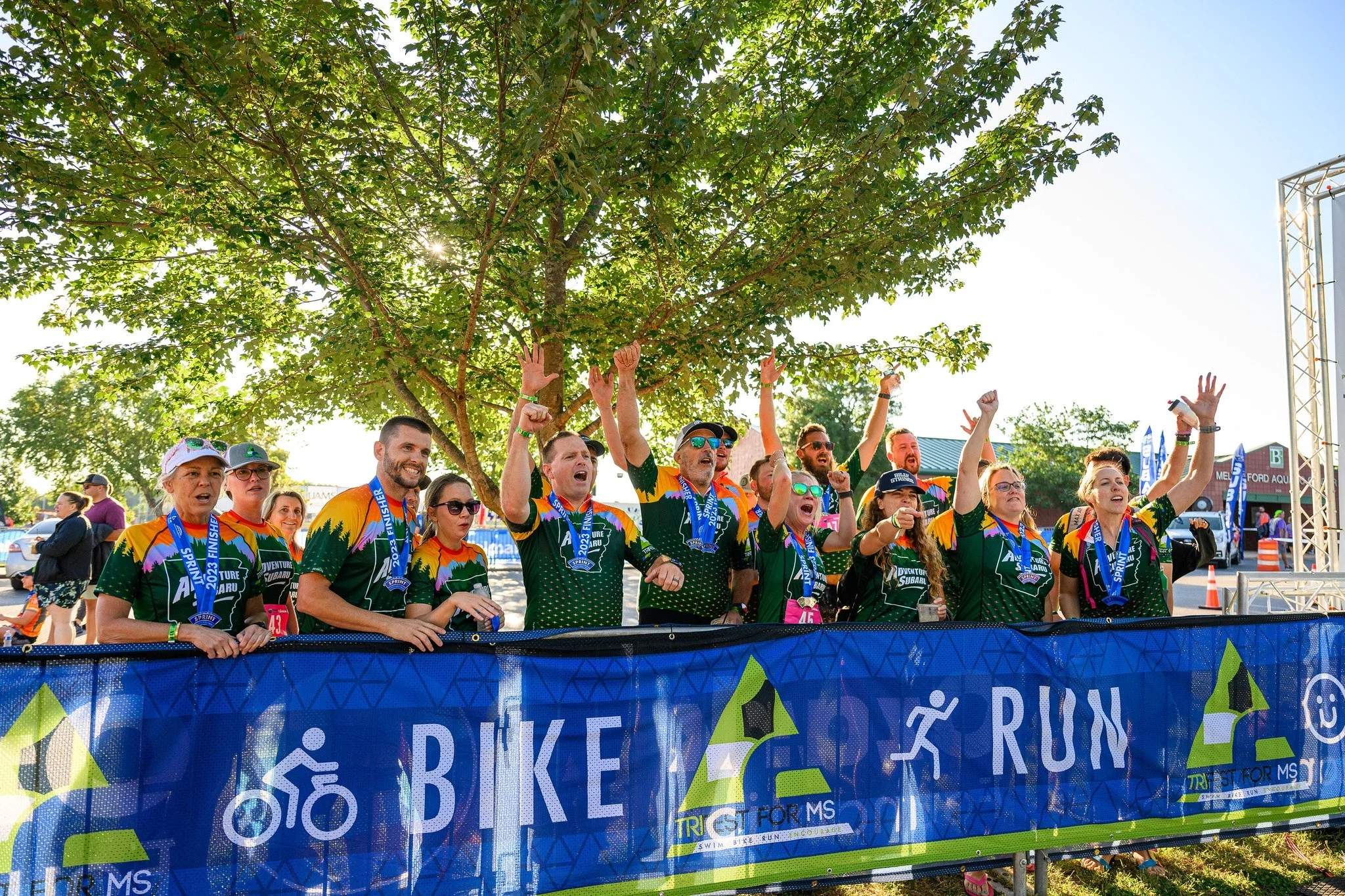 One of the best parts of Trifest Weekend is watching you cheer on your loved ones as they push through to run across that finish line! 🤩💚🎉

Get your crew and sign up for the 15th Annual Trifest For MS today. Visit www.researchms.org for full info 
