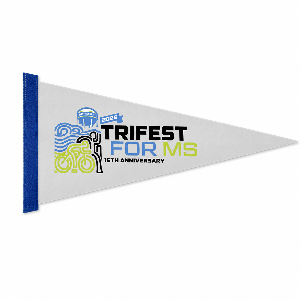 Trifest for MS Anniversary Pennant