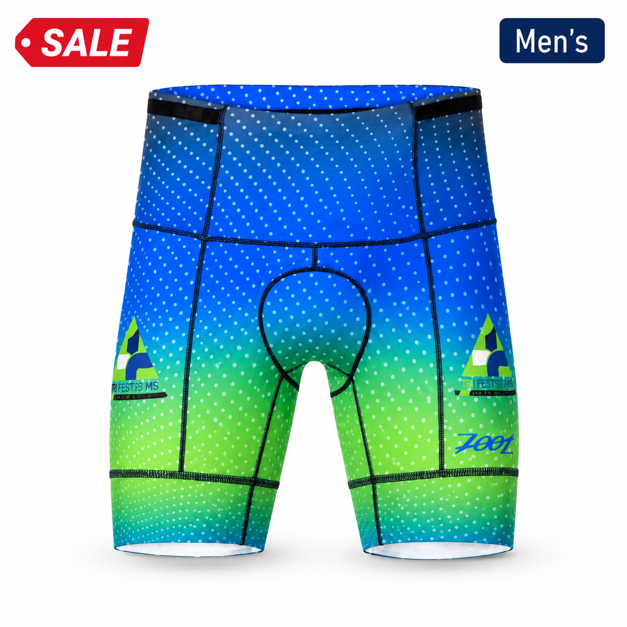 Men's Zoot Tri Short - Dot Print