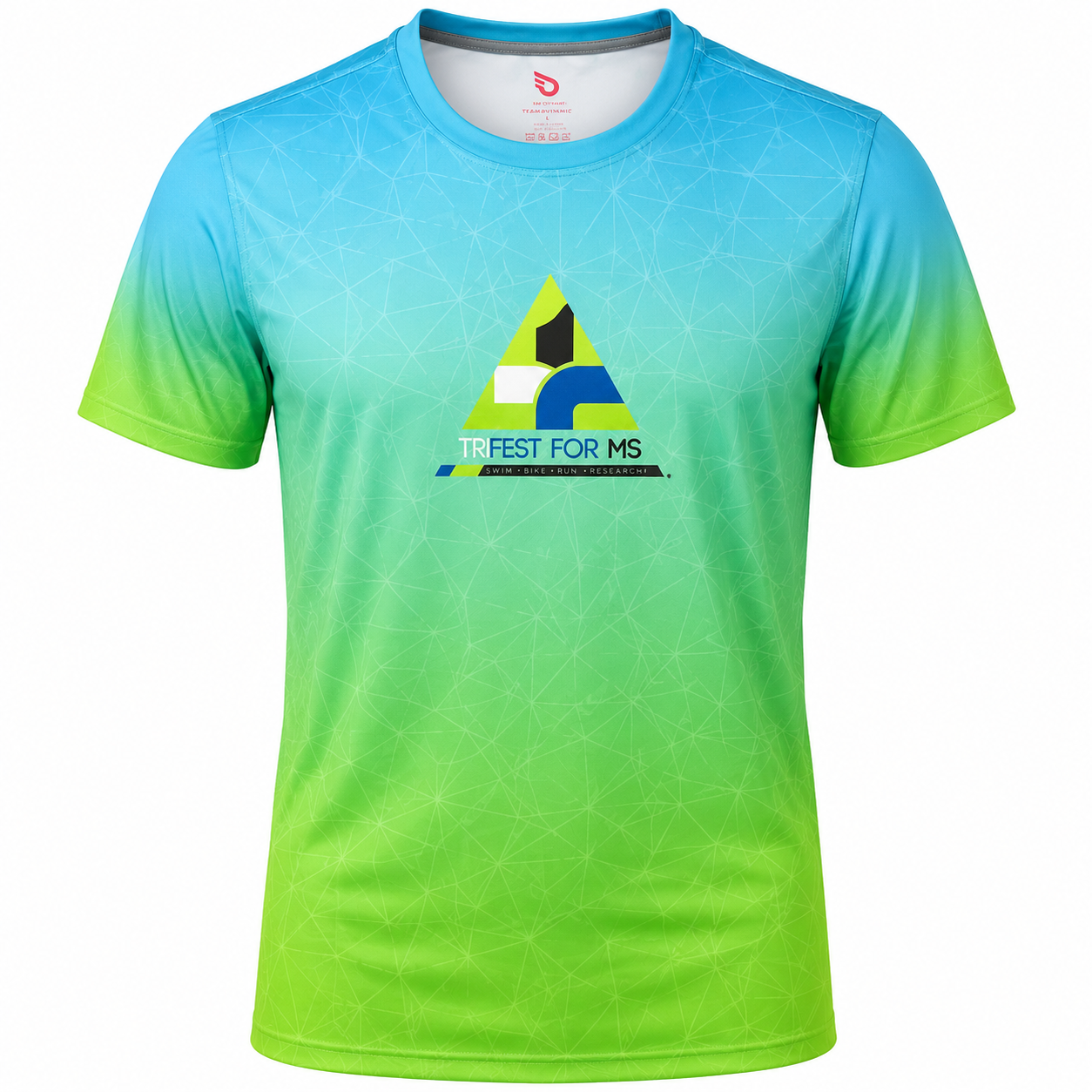 Men's Encourager Shirt - Blue/Green