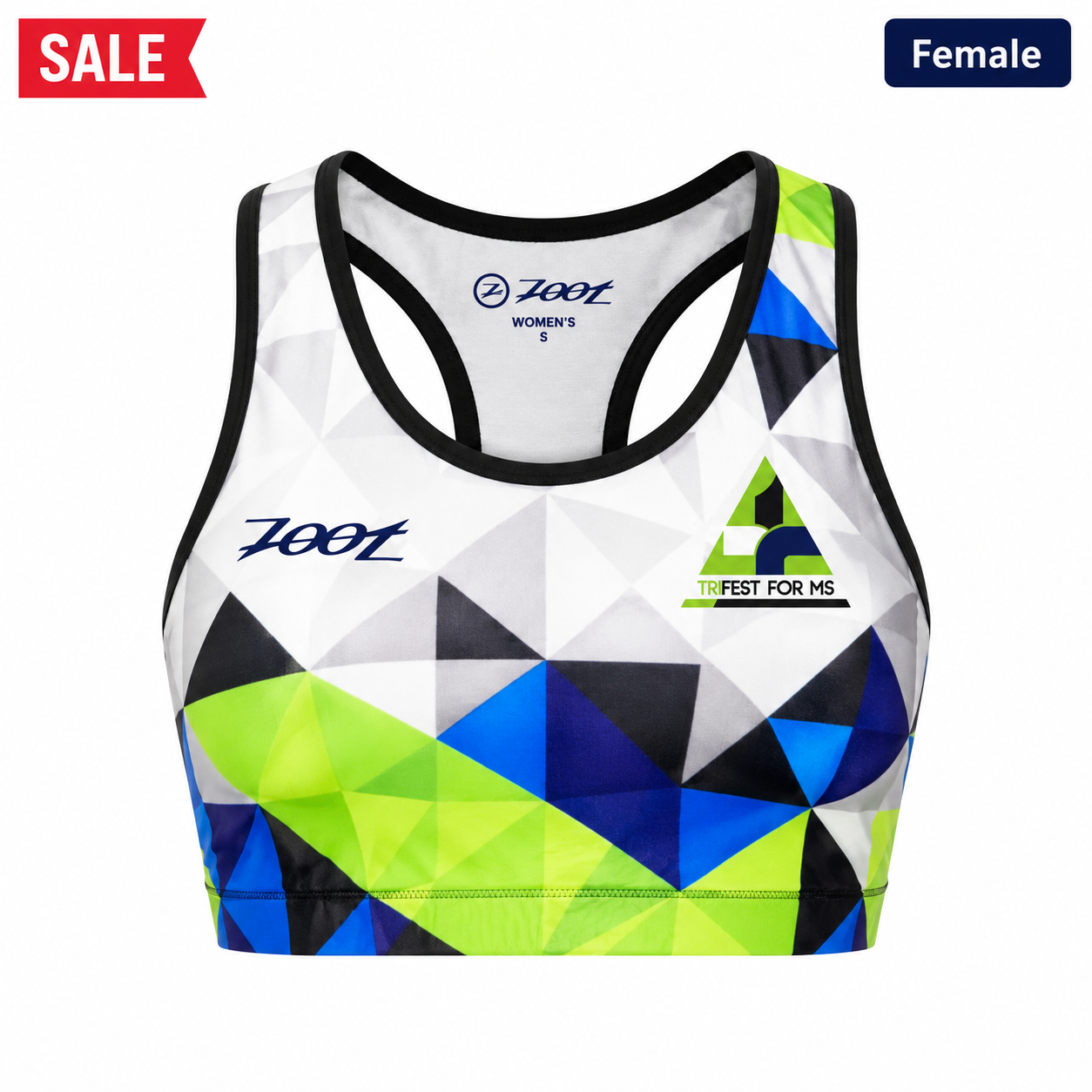 Women’s Zoot Sports Bra - Dot Print