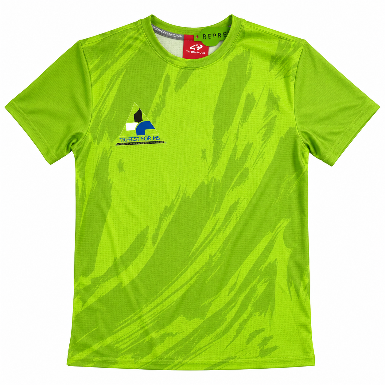 Kid's Race Shirt - Green Camo