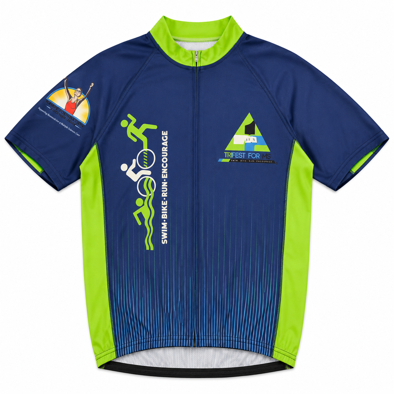 TriFest for MS Navy Cycling Jersey- Unisex