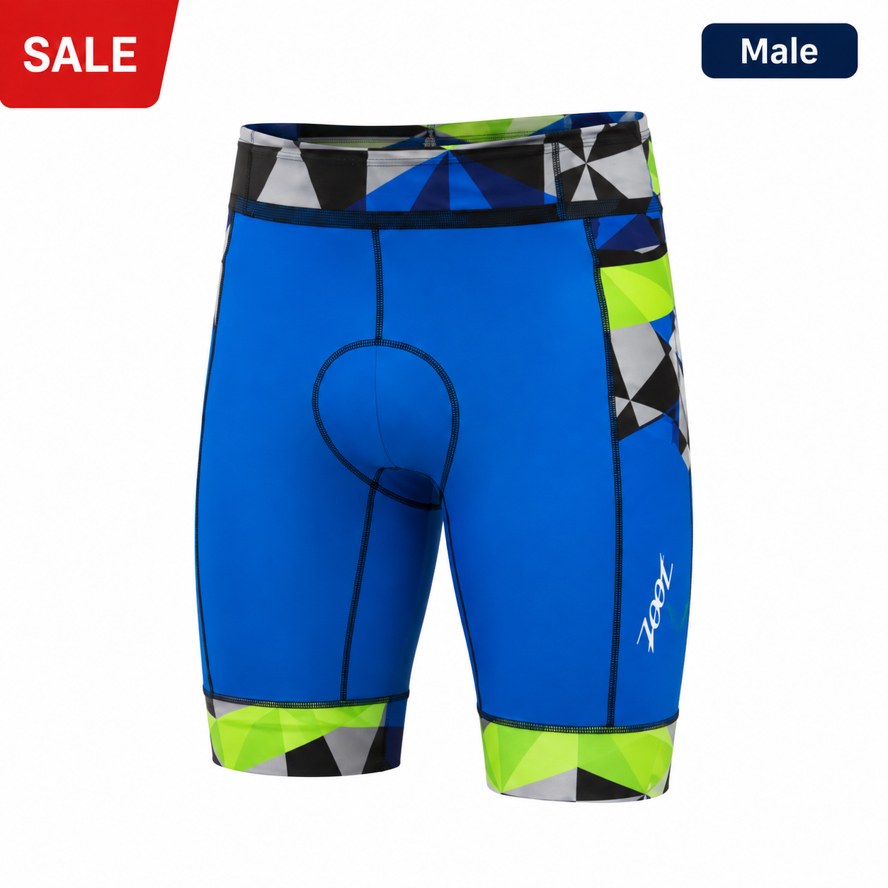 Men's Tri Short - Geometric Print