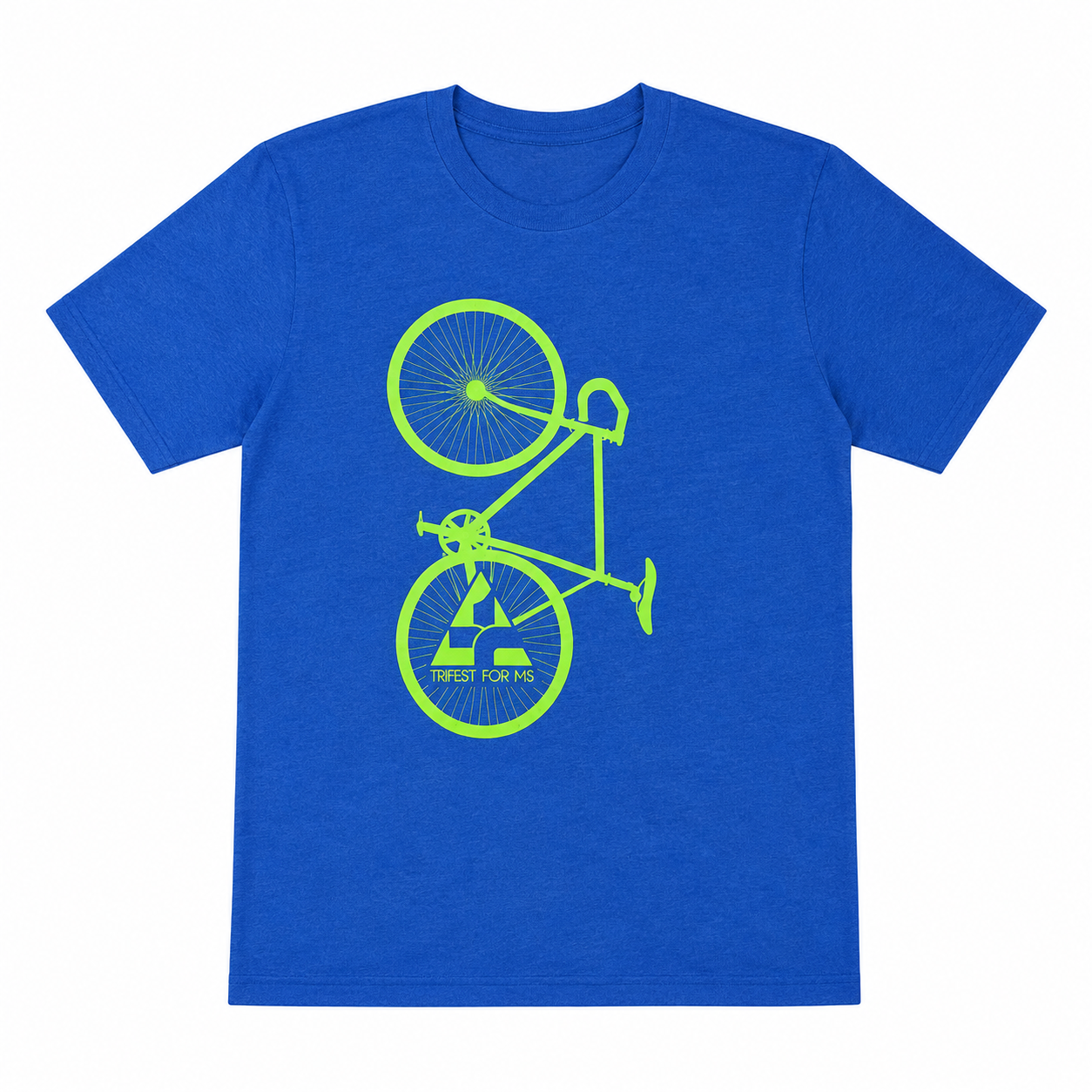 Men's Soft Cotton Tee - Blue