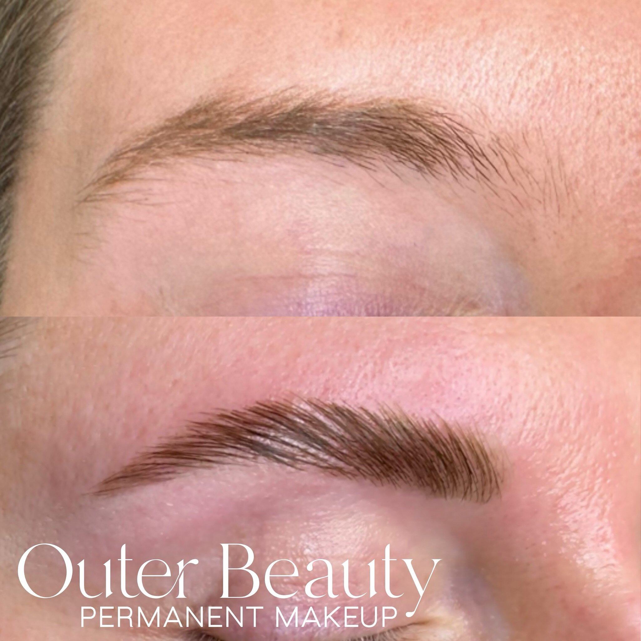 We love lamination 😍😍 not ready to commit to permanent makeup or want something to add on top? Wax, tint, and lamination is the perfect combination! This service gives you the appearance of fuller, fluffier brows and can help make them more symmetr