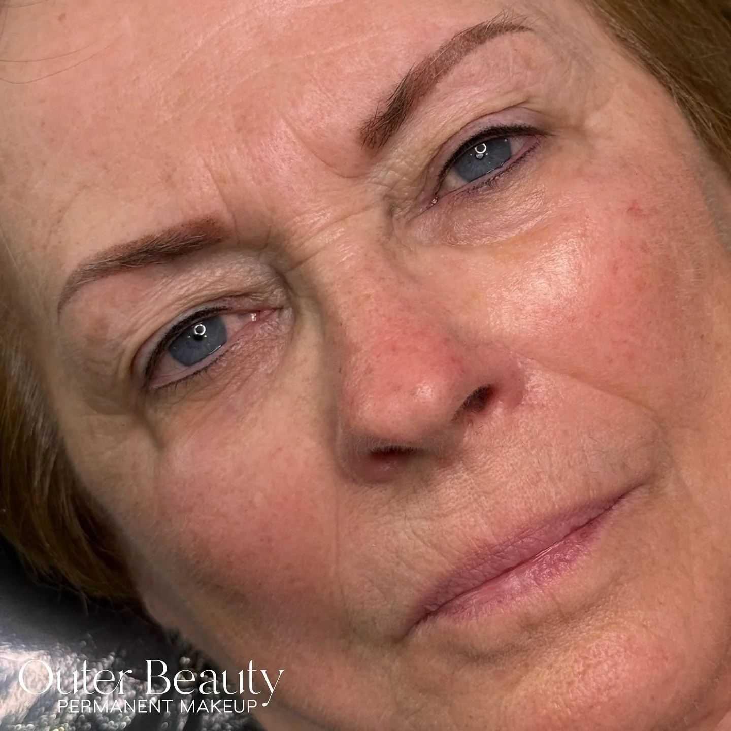 Healed ombré brows and fresh eyeliner for this angel 😍 
#ombrebrows #eyelinertattoo #minneapolisbrows #healedombrebrows #stlouispark