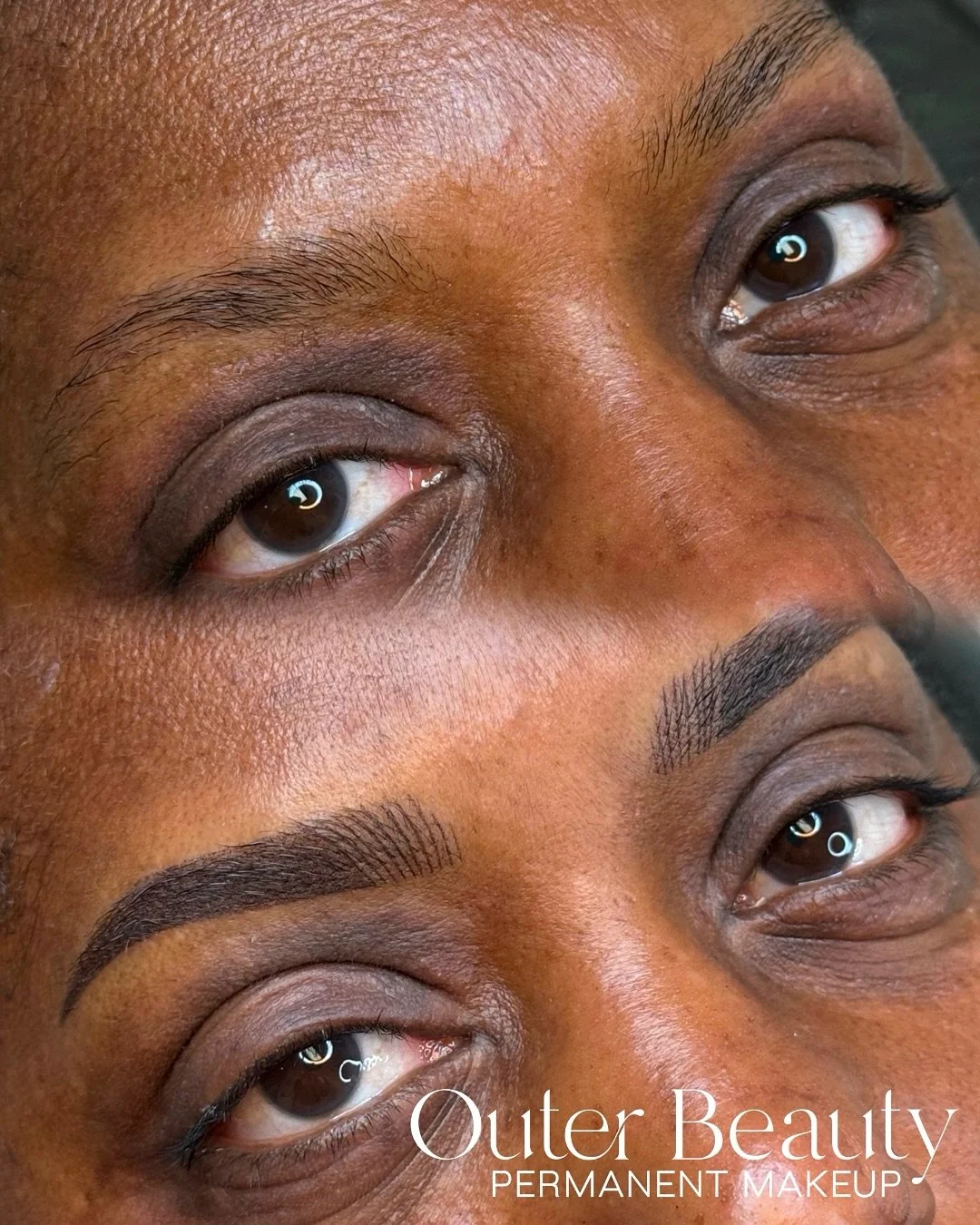 This beautiful client requested a soft combo brow, and they healed to just that 😍  Only a few spots left for August! Now’s the perfect time to get your brows done and healed before holiday photos ❤️
#combobrows #tattoobrows #permanentmakeup #