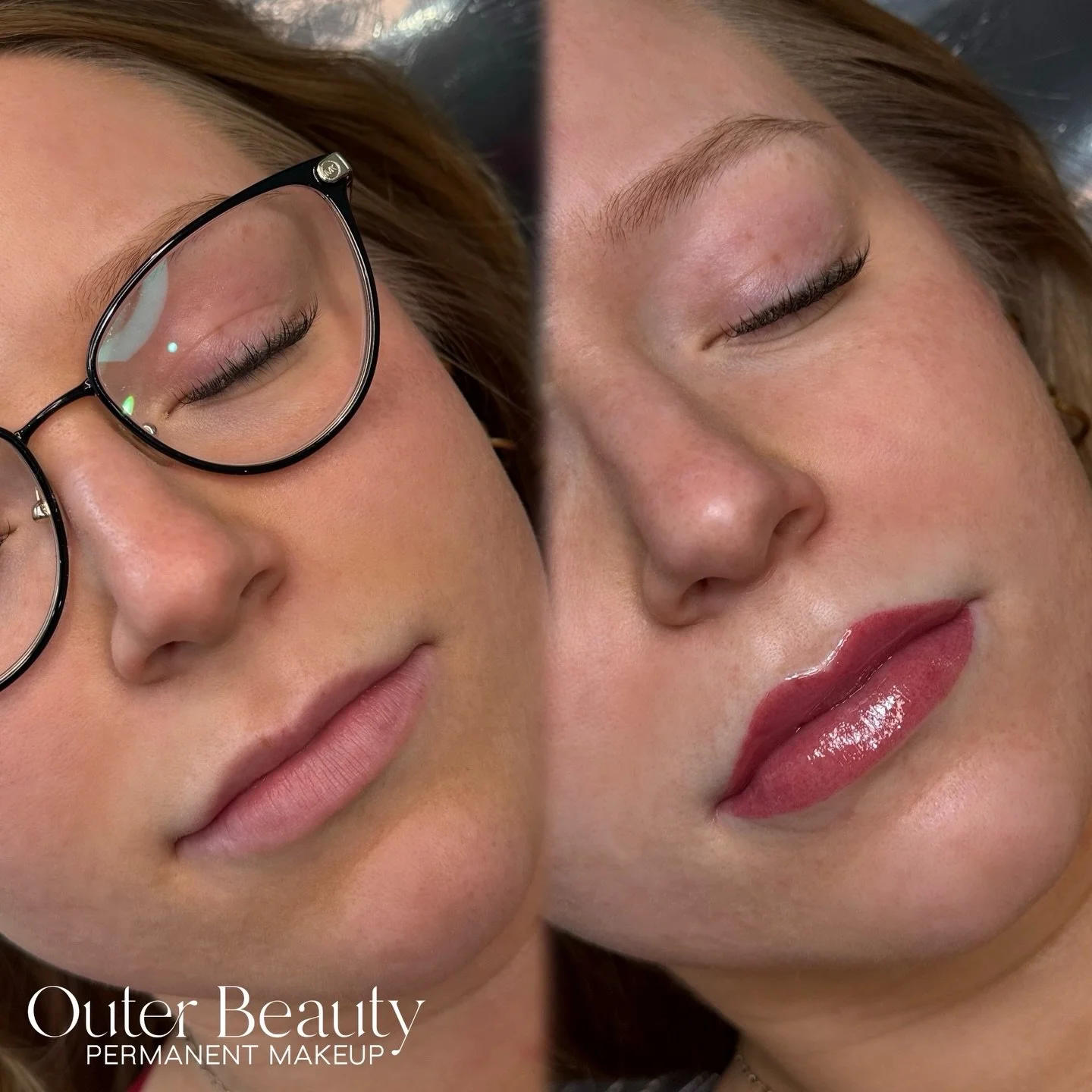 These lippies 😍 lip blush is a natural tattoo enhancement that redefines your border and gives your lips a pop of color! It takes 5-7 days to heal and lasts 2-4 years. Perfect for those no makeup summer days coming up 🥰 I have a few days left for M