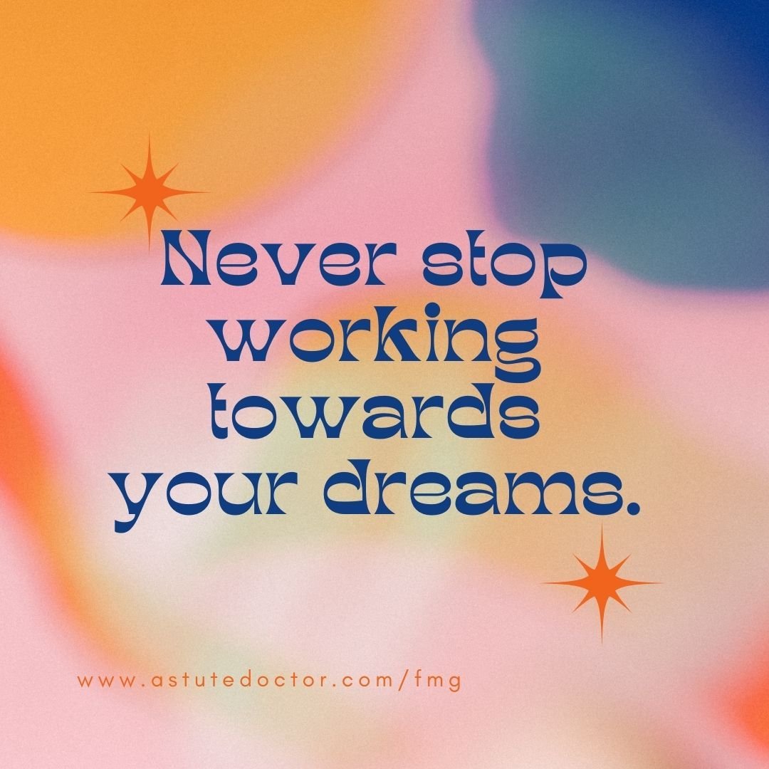 Never stop working towards your dreams, FMG! 
Your journey to becoming a US-based resident is challenging, but every step you take brings you closer to your goal. Your dedication and hard work will surely pay off. Keep believing in yourself, stay foc