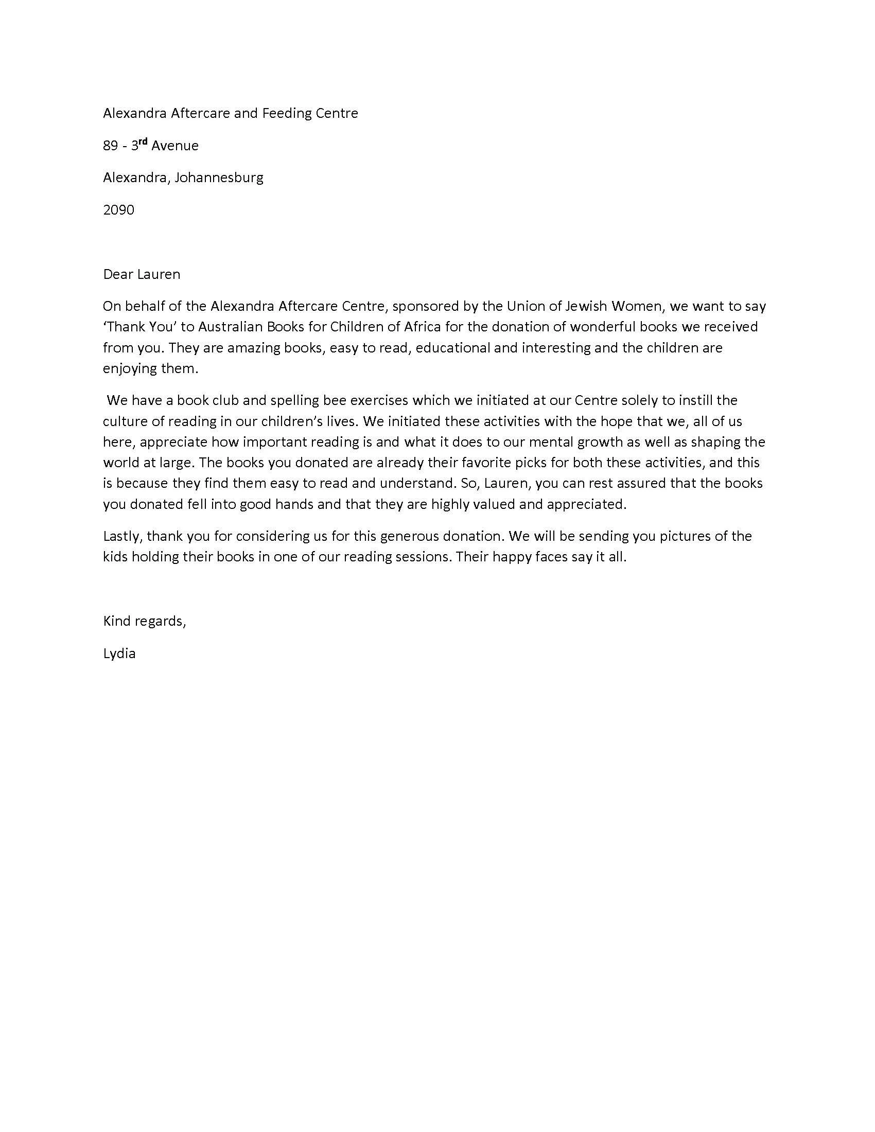 Alexandra Aftercare_Thank You letter for Books Australia.jpg