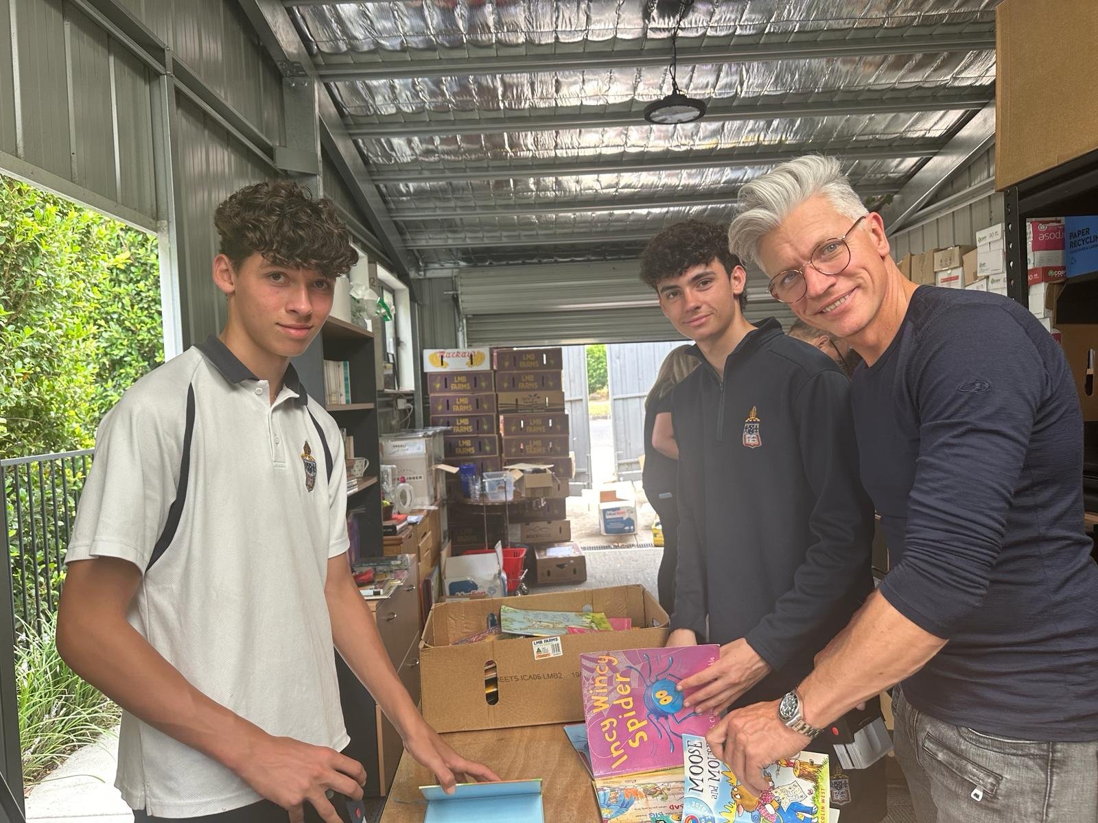 Alec Bergman, ABCA volunteer