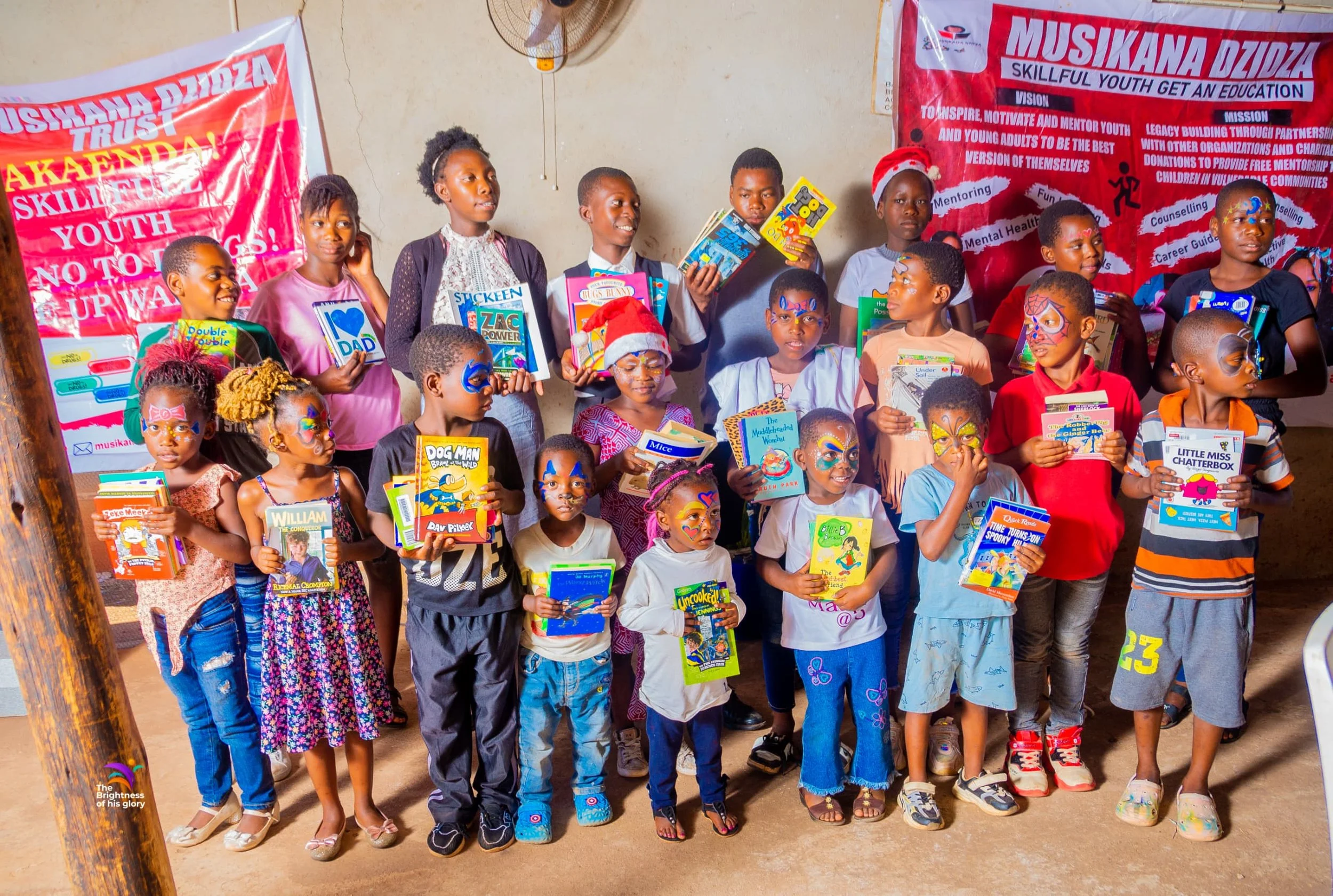 Books delivered to Chishawasha, Zimbabwe