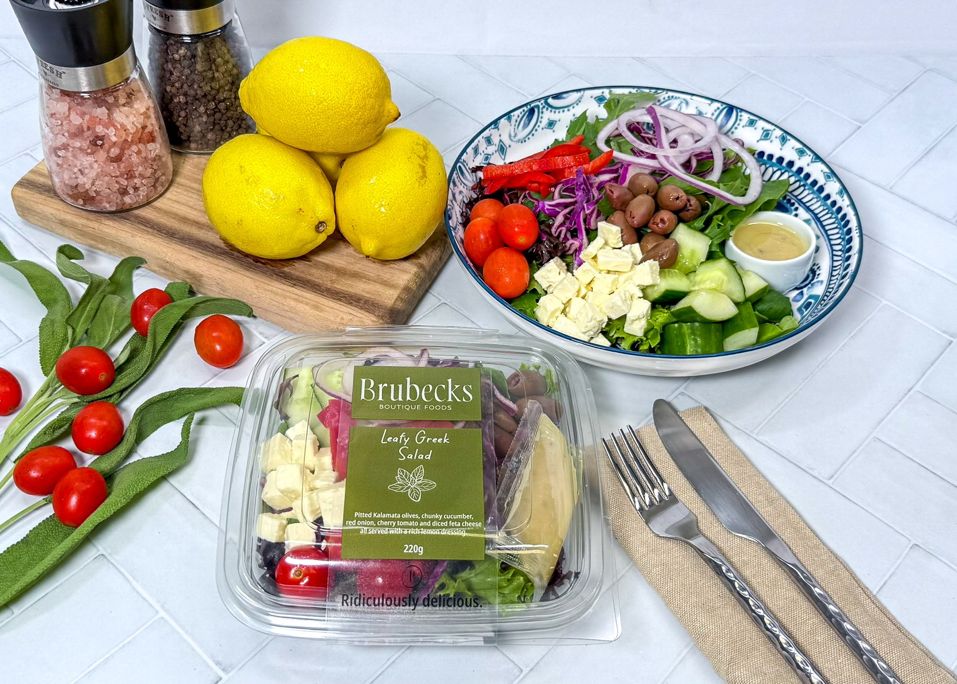 Leafy Greek Salad - 220g