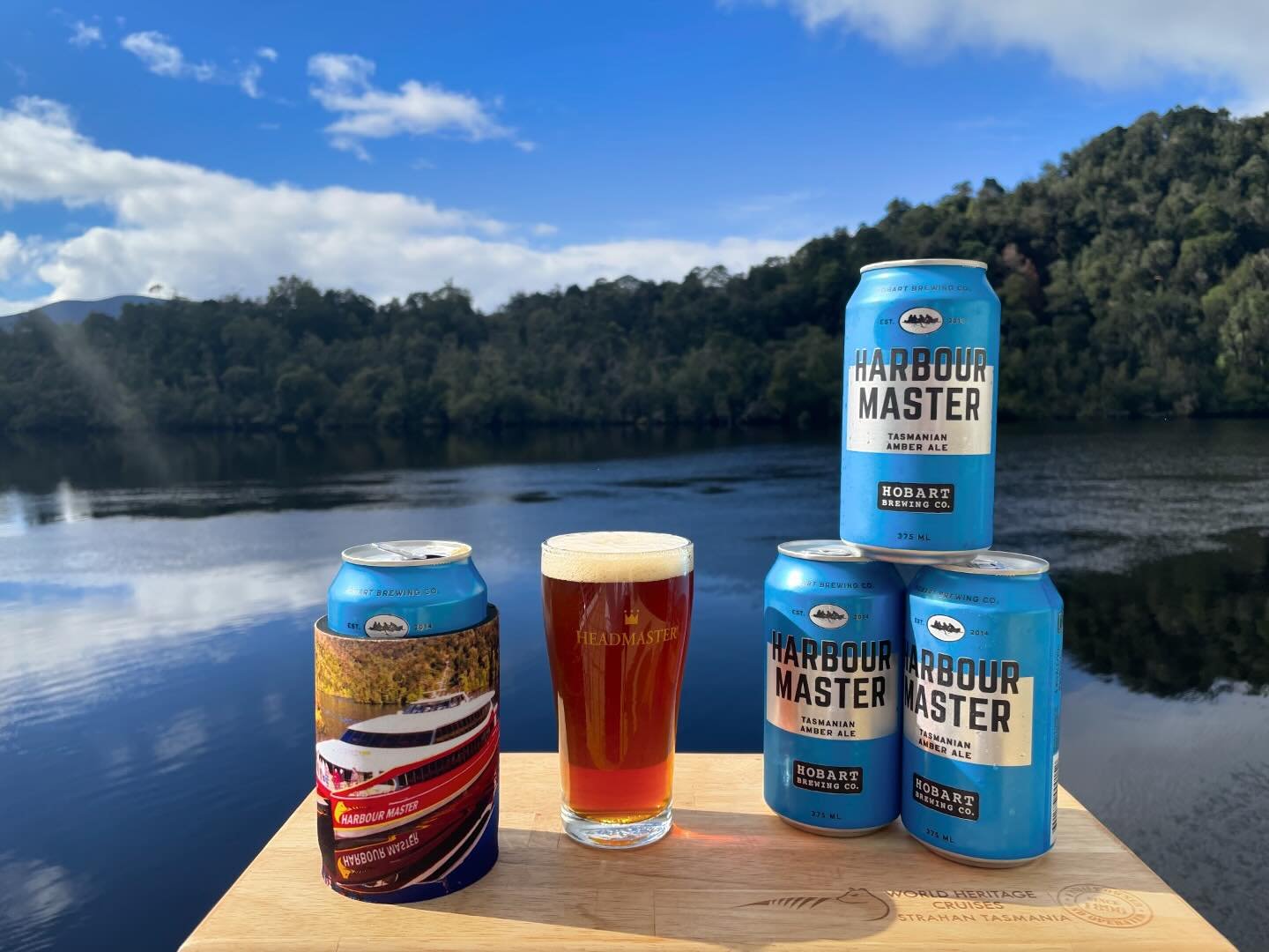 How very fitting&hellip; a beer named after your boat (well that&rsquo;s what we think) and the ever so picturesque Gordon River in the background. Thank you @hobartbrewingco for making this refreshing beverage&hellip; we are definitely fans!!!!