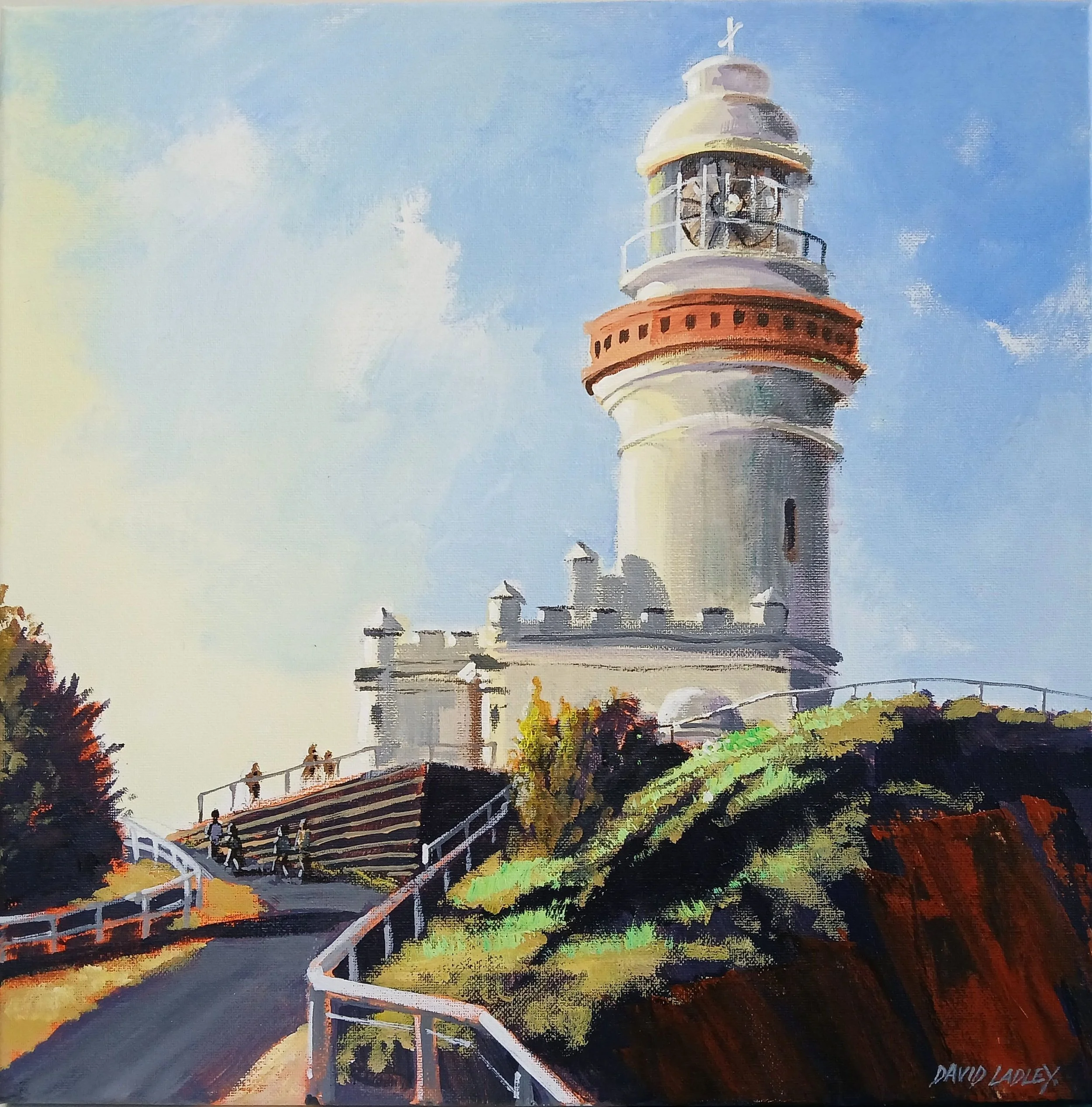 Byron Light. Oil on canvas. 40x40. $595.David Ladley.jpg