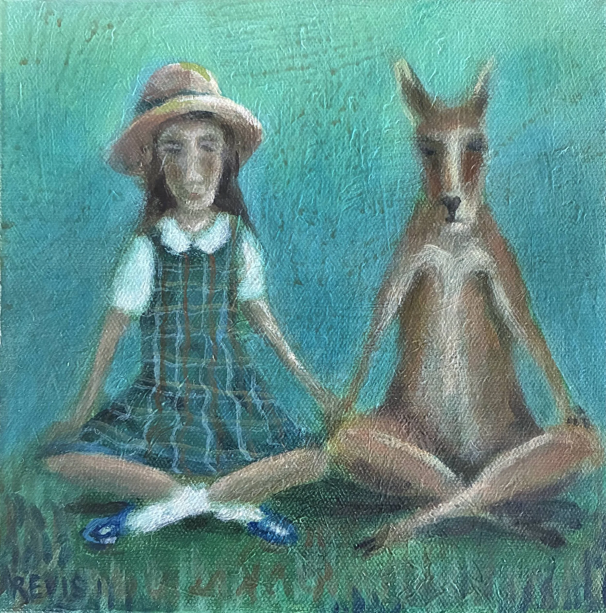 Meditation Frustration _ 20 x 20 cm _ Acrylic _ $250 _ Nicoletta Revis.jpg
