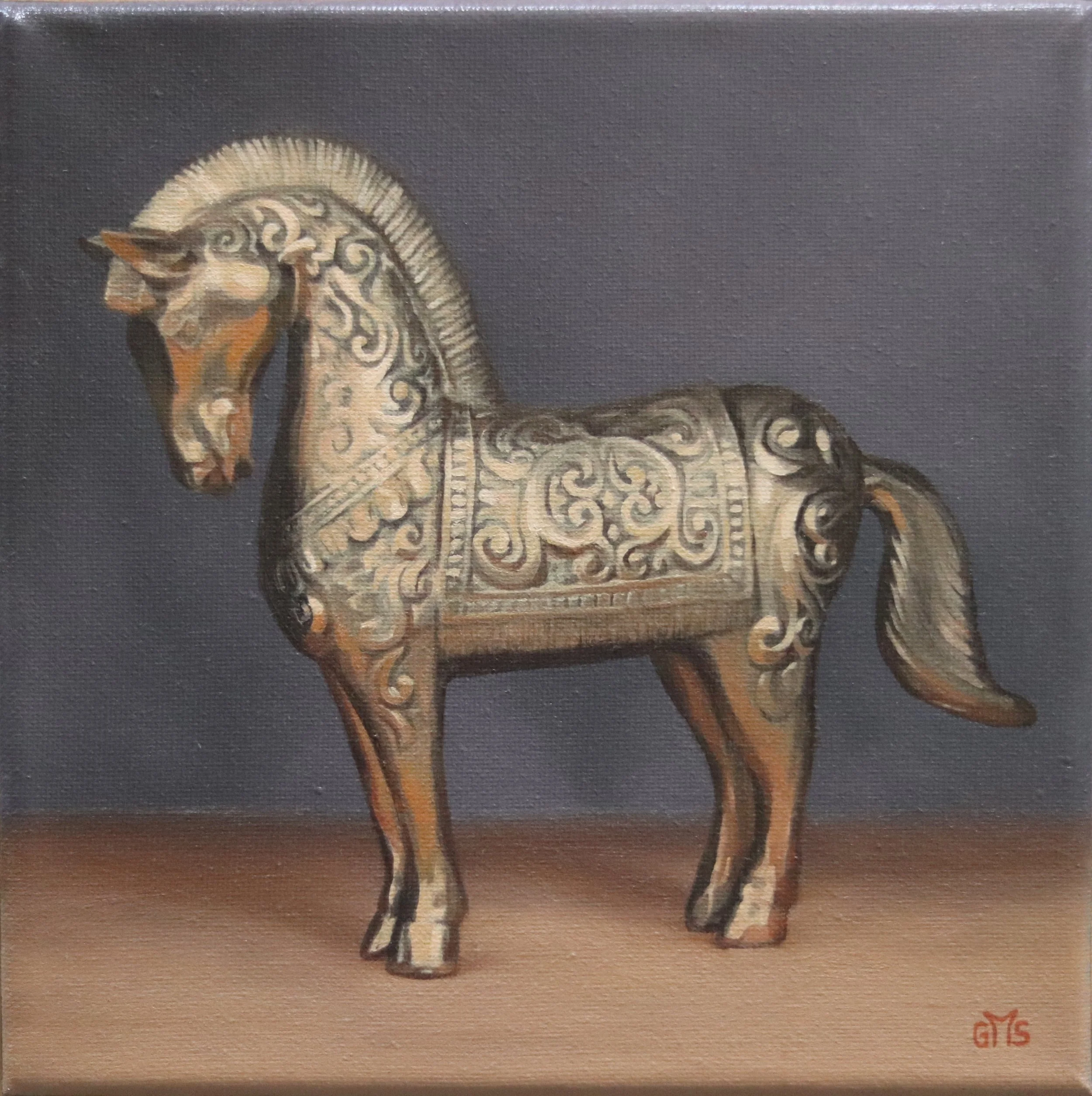 BrassHorse_OilCanvas_$1500_GraceSinclair.JPG
