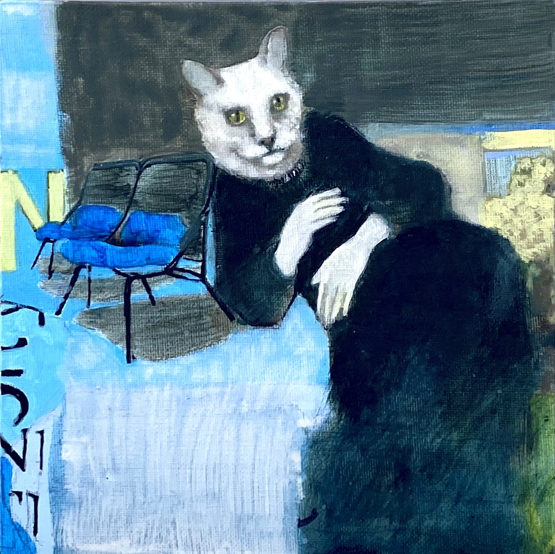 Cat sitting in Canberra_acrylic_$100_LauraTate.jpeg